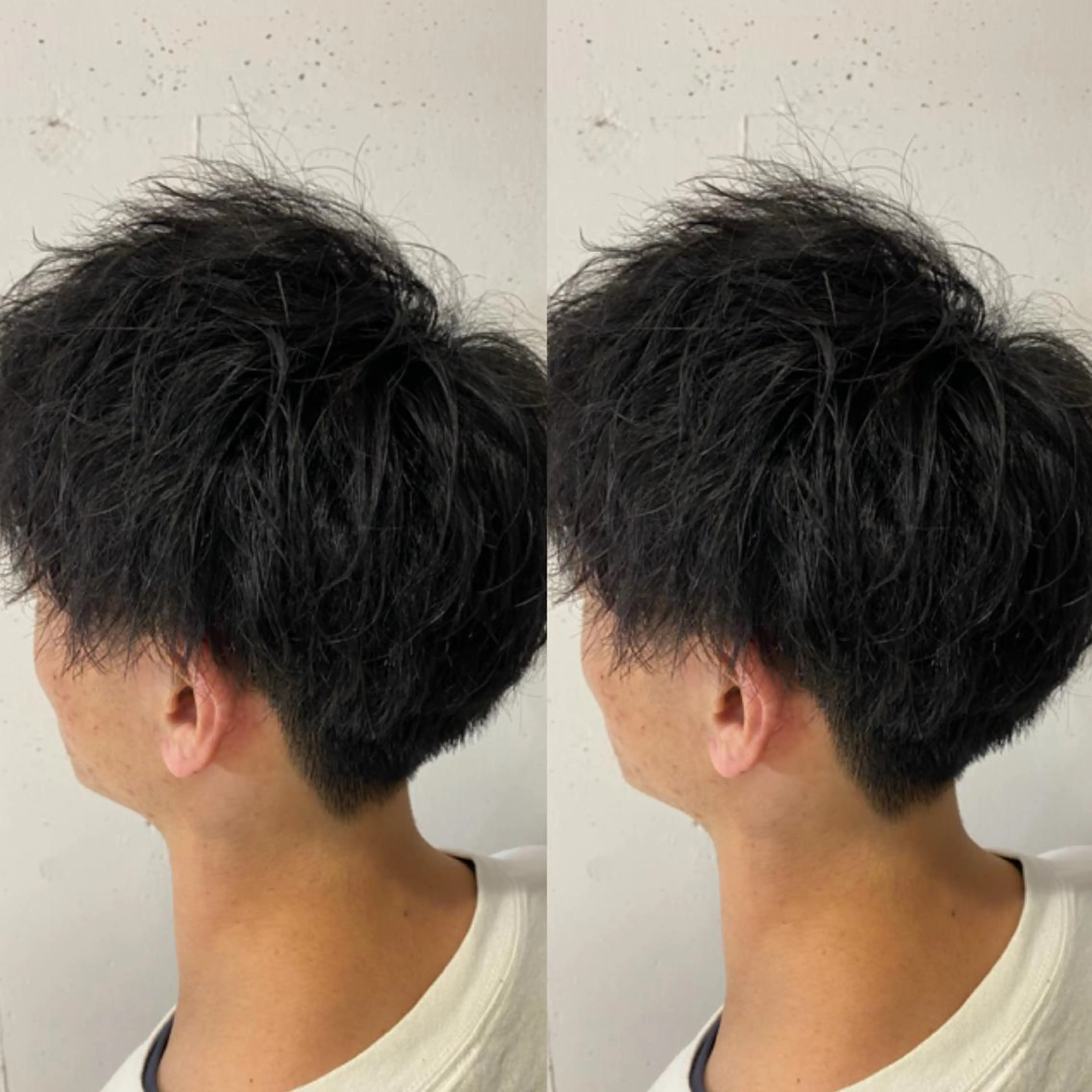 ショート メンズ マッシュ メンズパーマ SALOWIN調布店所属・ツヤ髪師 kichiのヘアスタイル