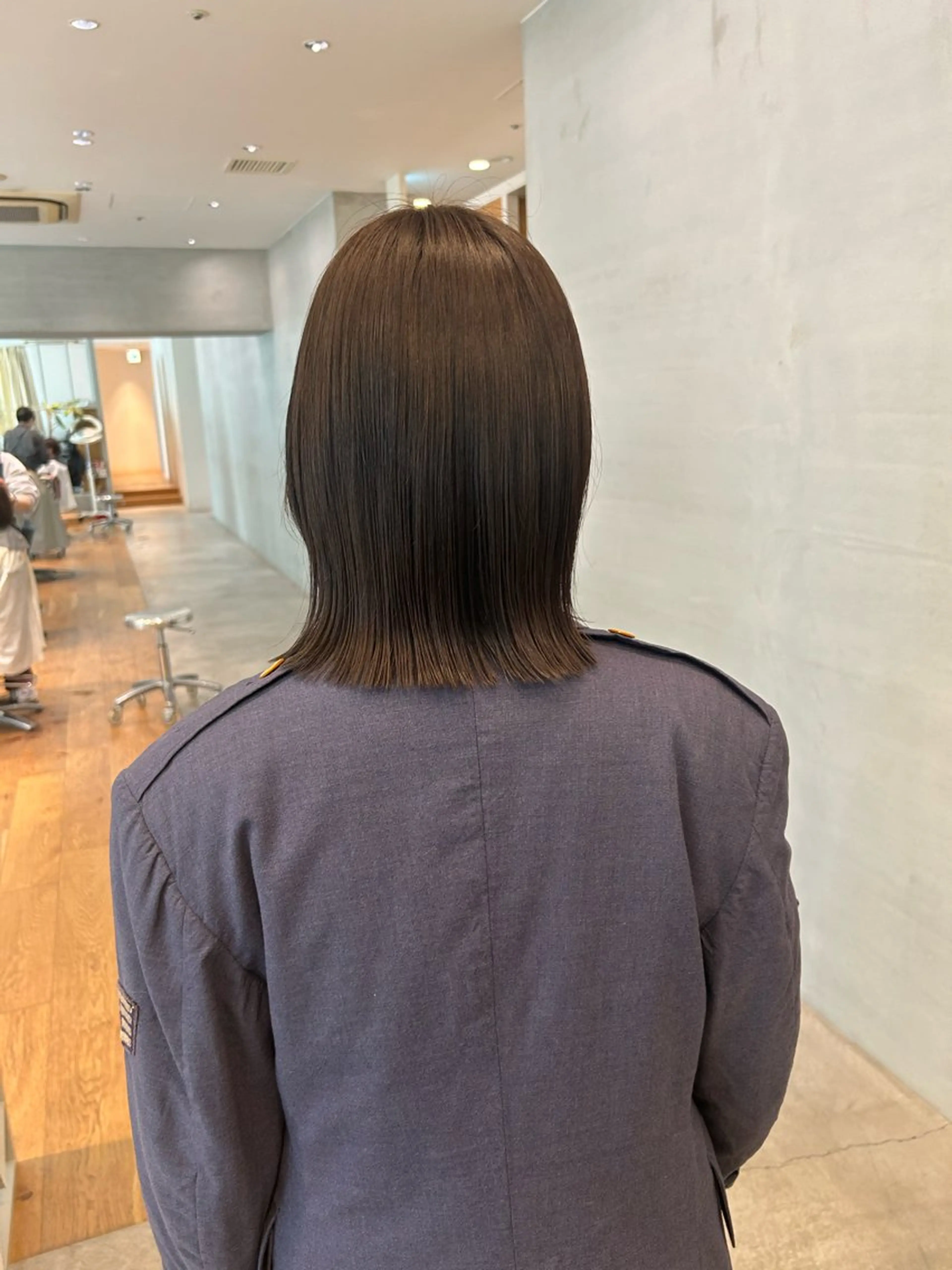 ショート カラー ボブ 、 、のヘアスタイル