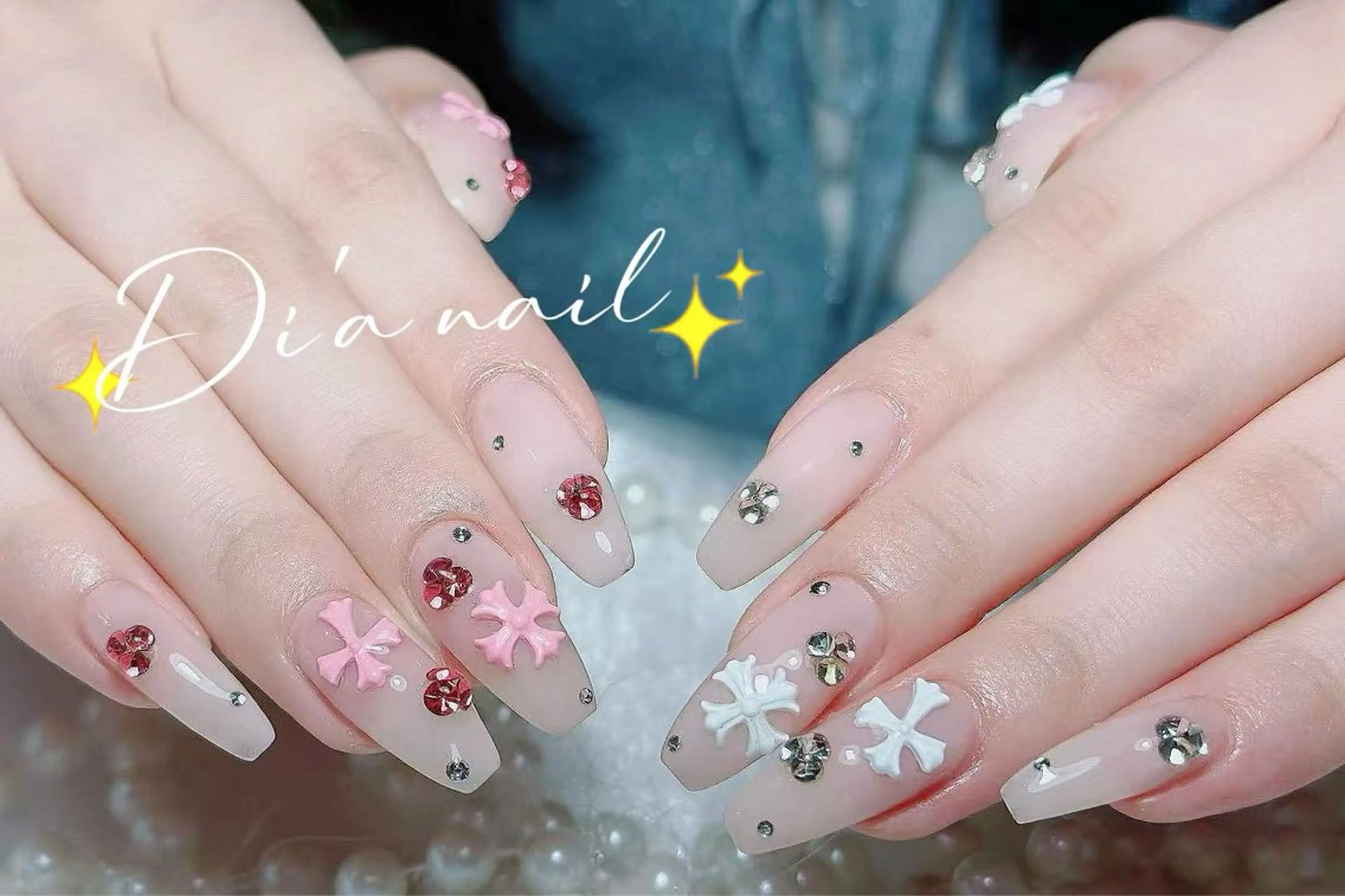 ロング 戸井田 静香のネイルデザイン