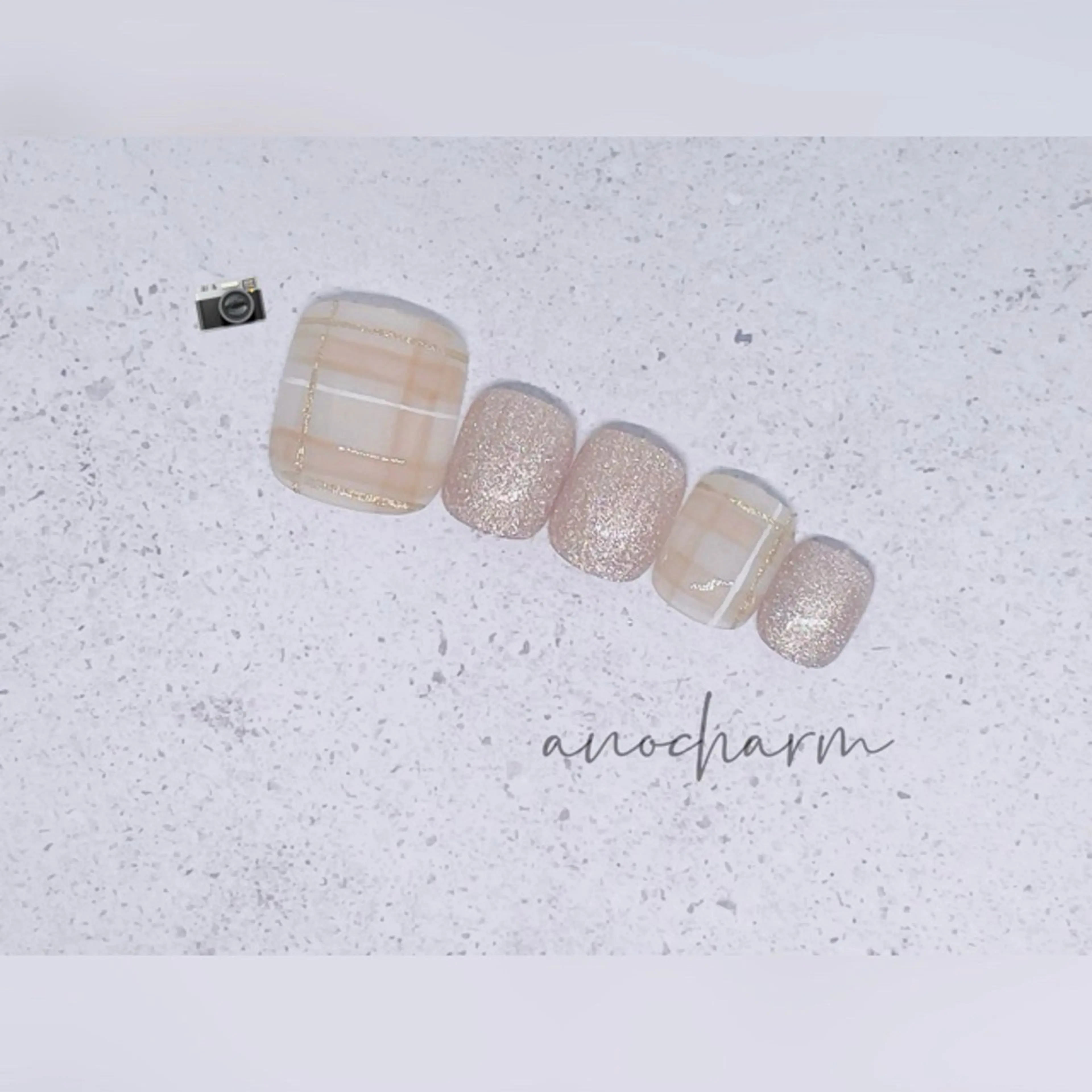 ネイル フットネイル anocharm by Royd.所属・anocharm _annaのマツエク・マツパデザイン