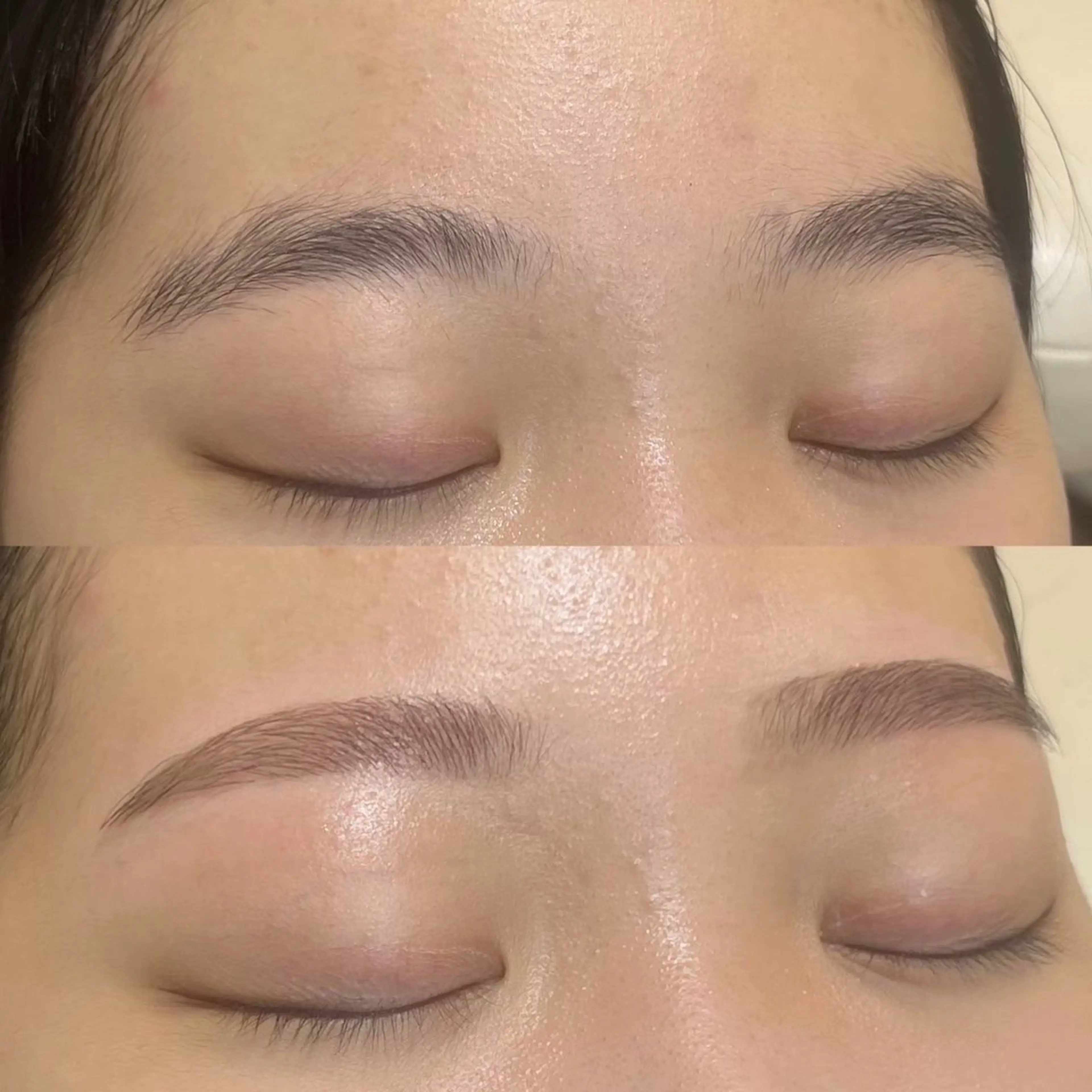 アイブロウ 白髪ぼかしモデル募集 今村理央奈のヘアスタイル