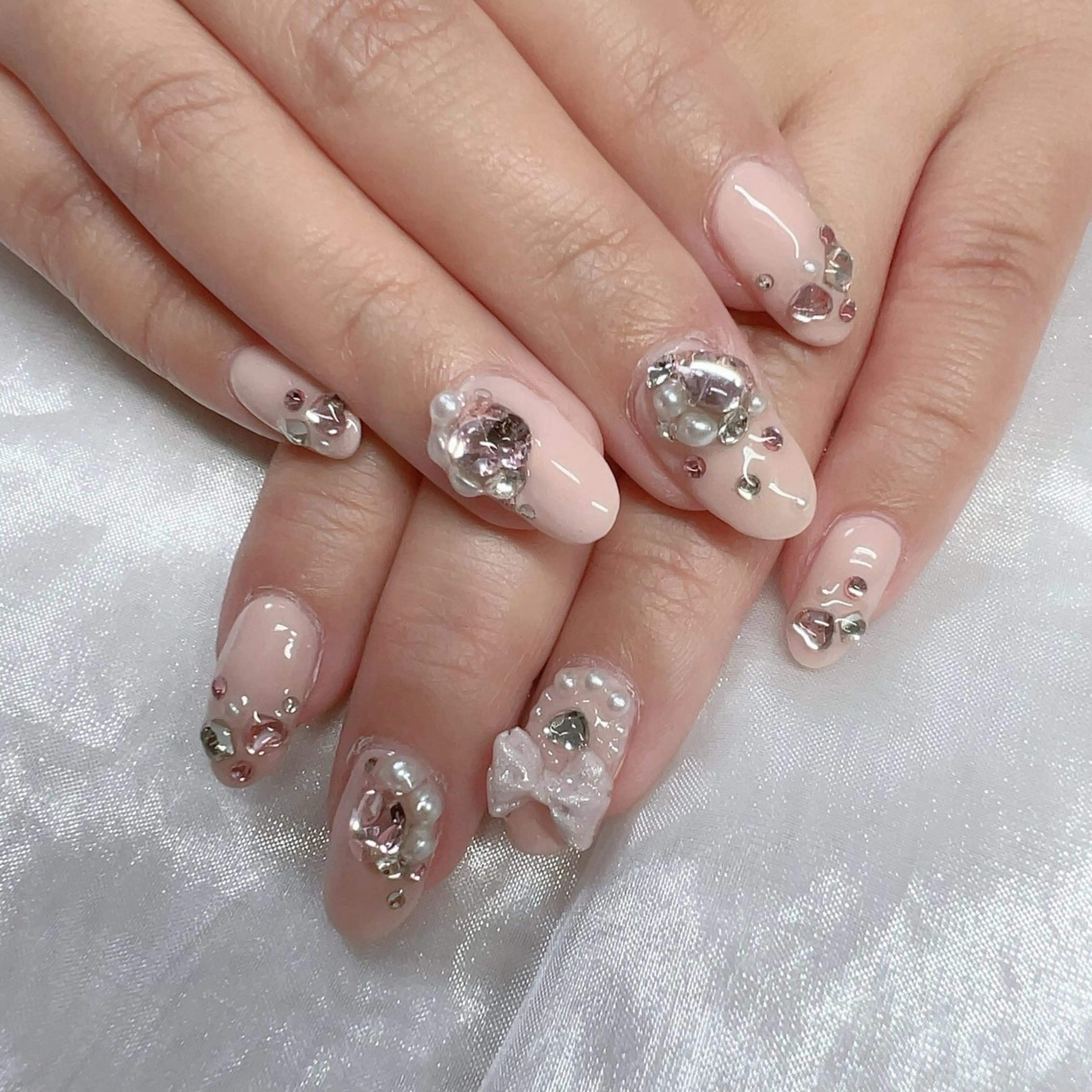 ネイル スカルプネイル Rire_eye+beauty_nail所属・Rire_ nail_yukiのネイルデザイン