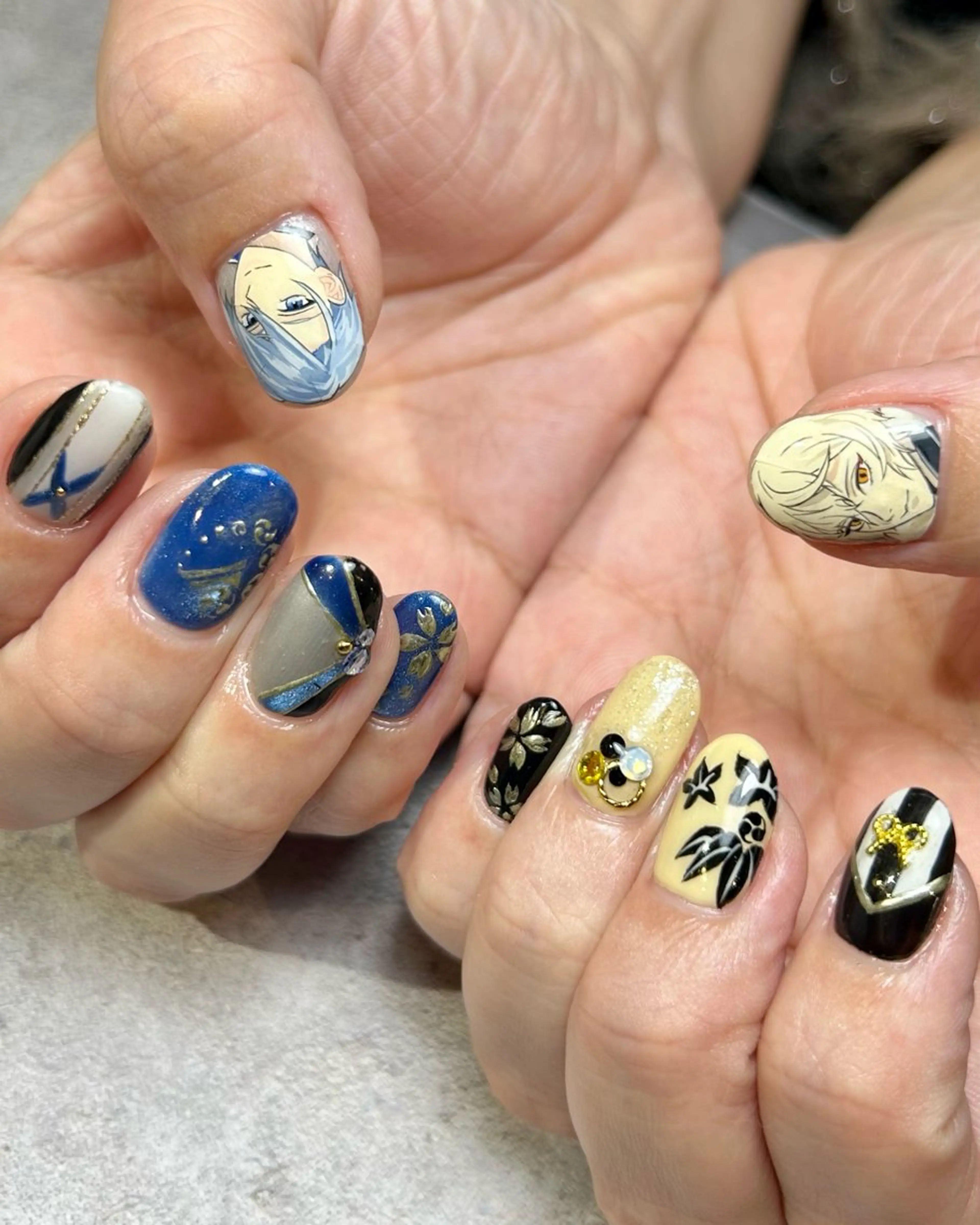 ネイル 持ち込み ハンドネイル Reflection marikoのネイルデザイン