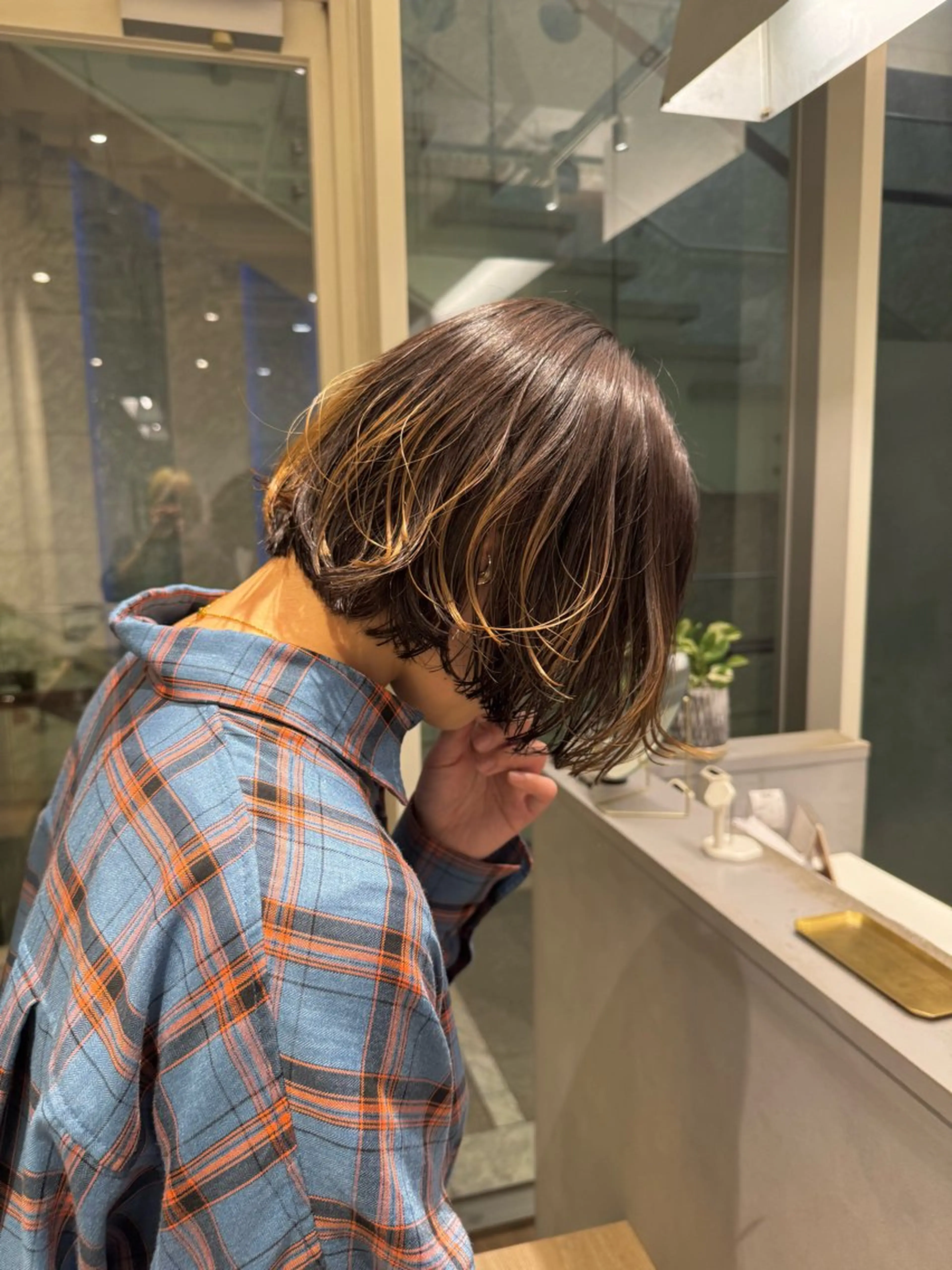 ミディアム ryona🎀 /レイヤーカットのヘアスタイル