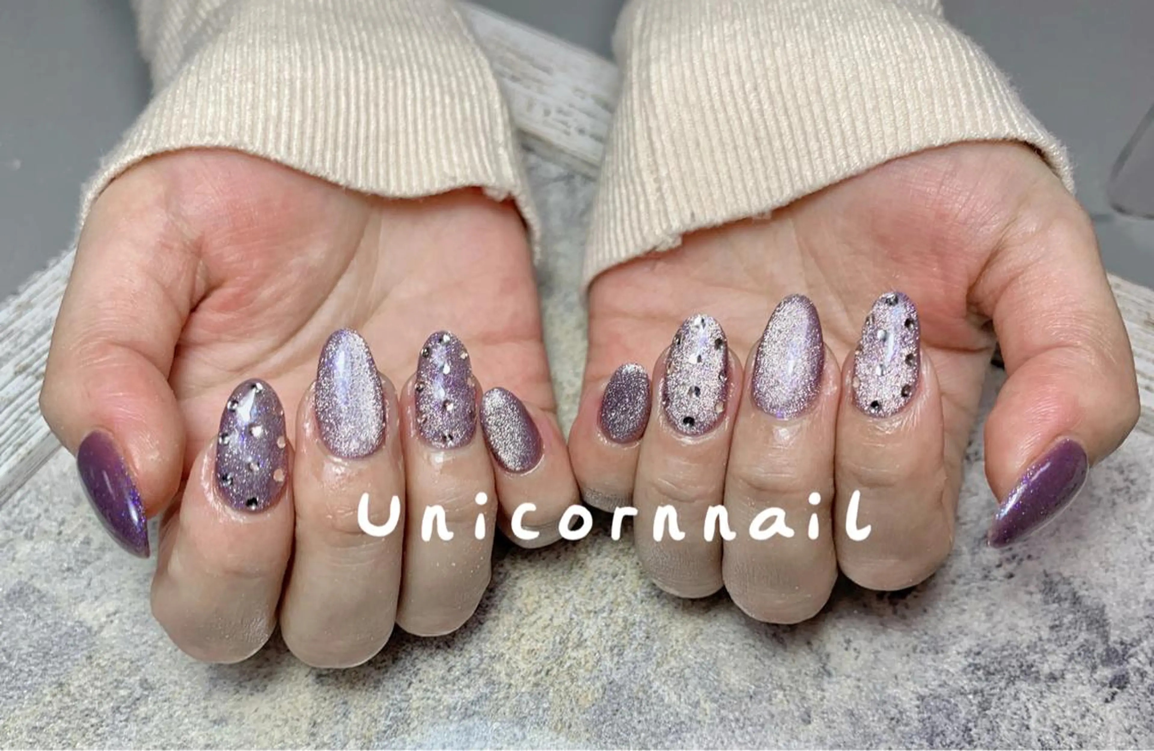 ネイル マグネットネイル 持ち込み UnicornNail所属・Unicorn Nail 矢場町店のネイルデザイン