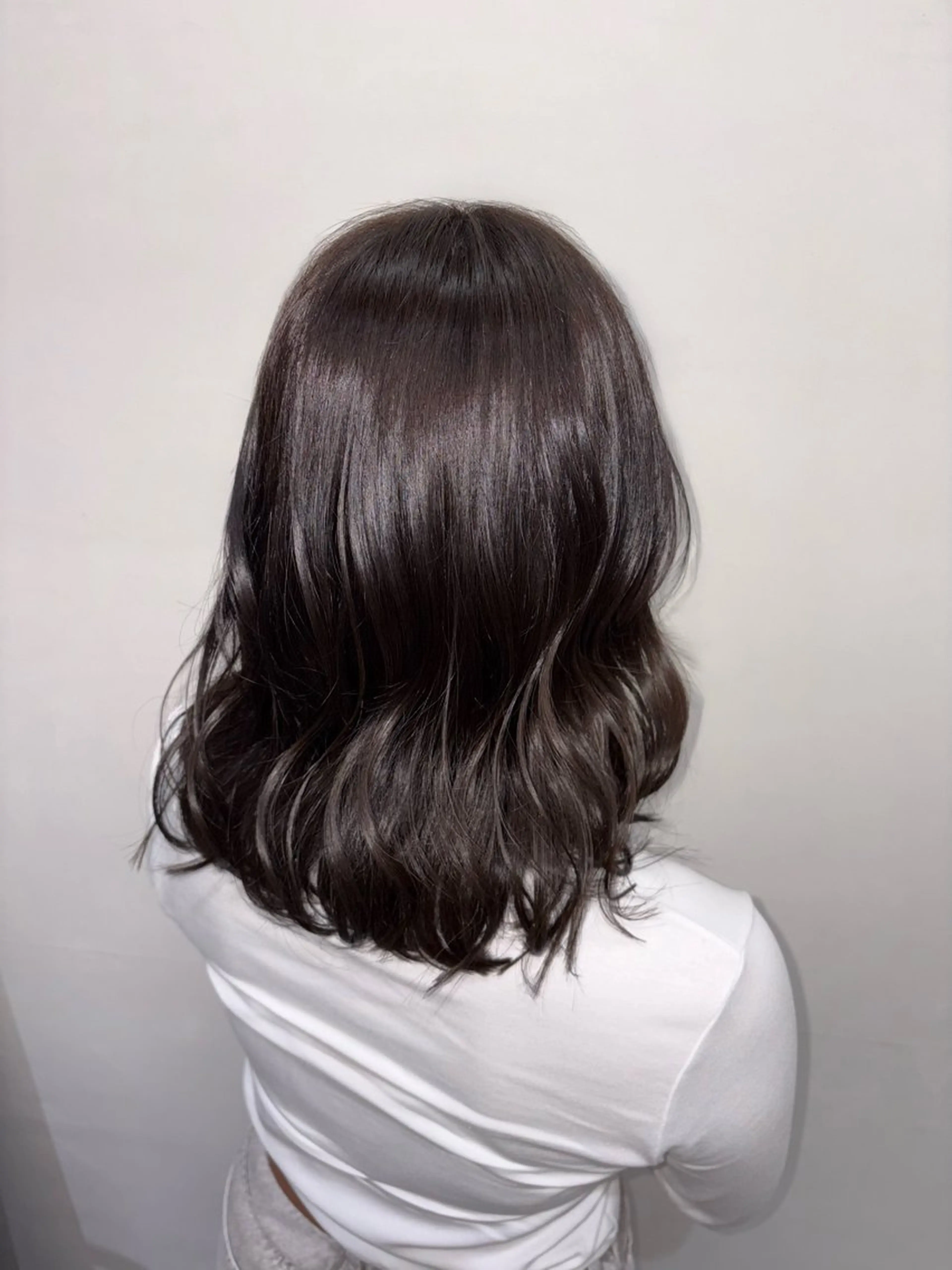 ミディアム カラー 透明感カラー momo / カラーモデルのヘアスタイル