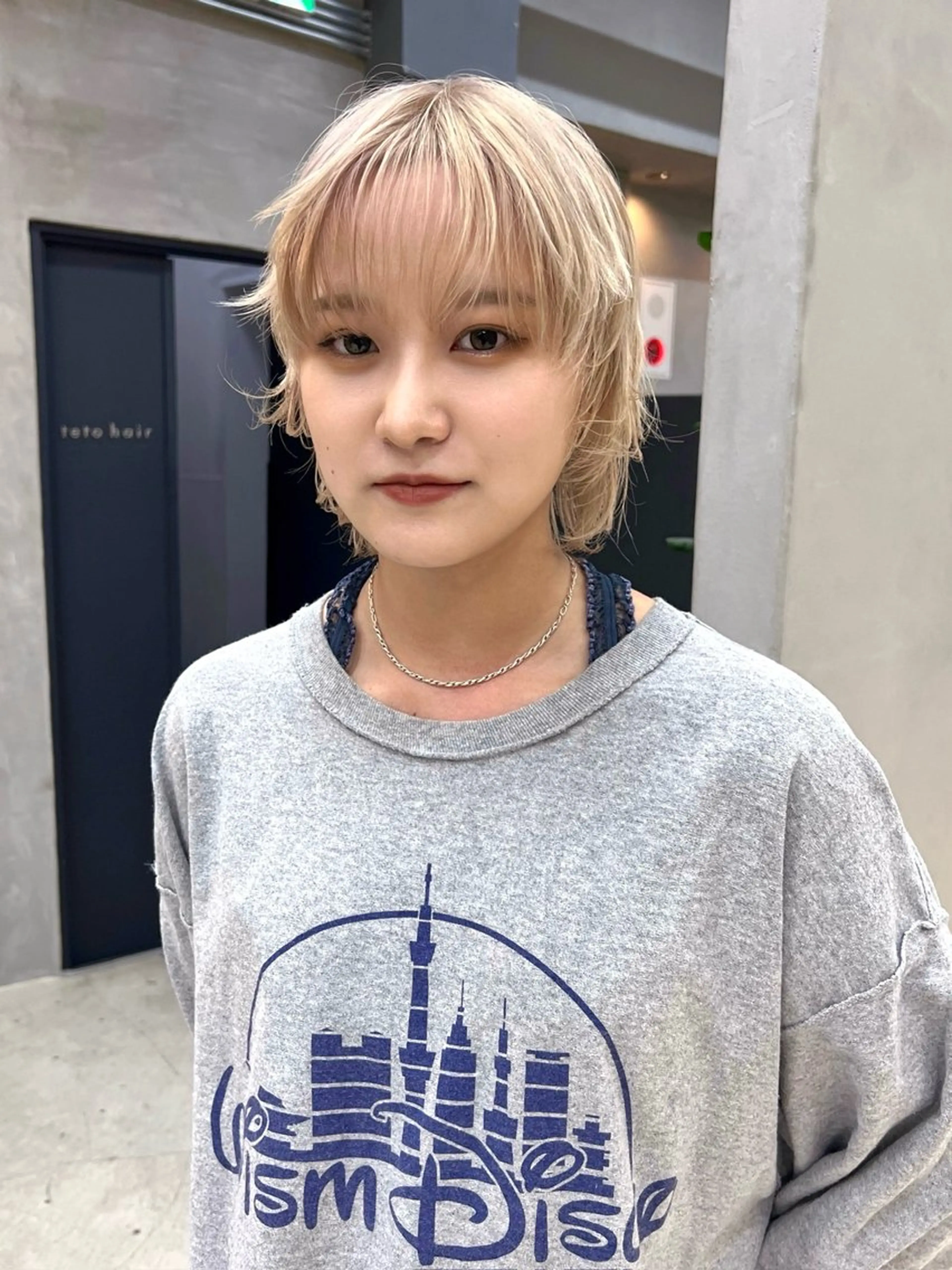 ショート カラー ブロンド ショートヘア ウルフカット カット ヘアカラー トリートメント デザイン/レイヤー Kaito🐩/栄のヘアスタイル