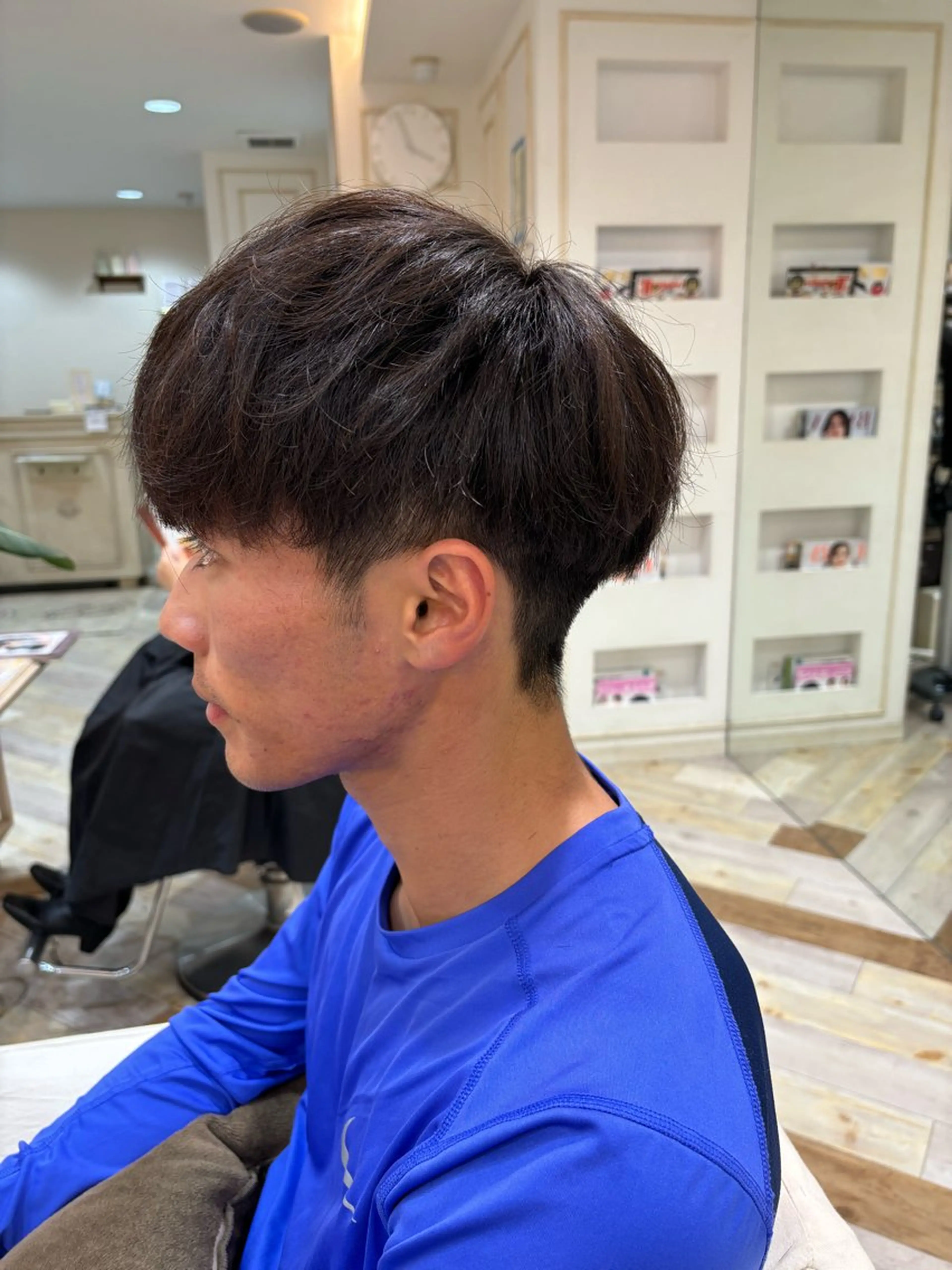 メンズ メンズ/パーマ/ ウルフ/伊武紀のヘアスタイル