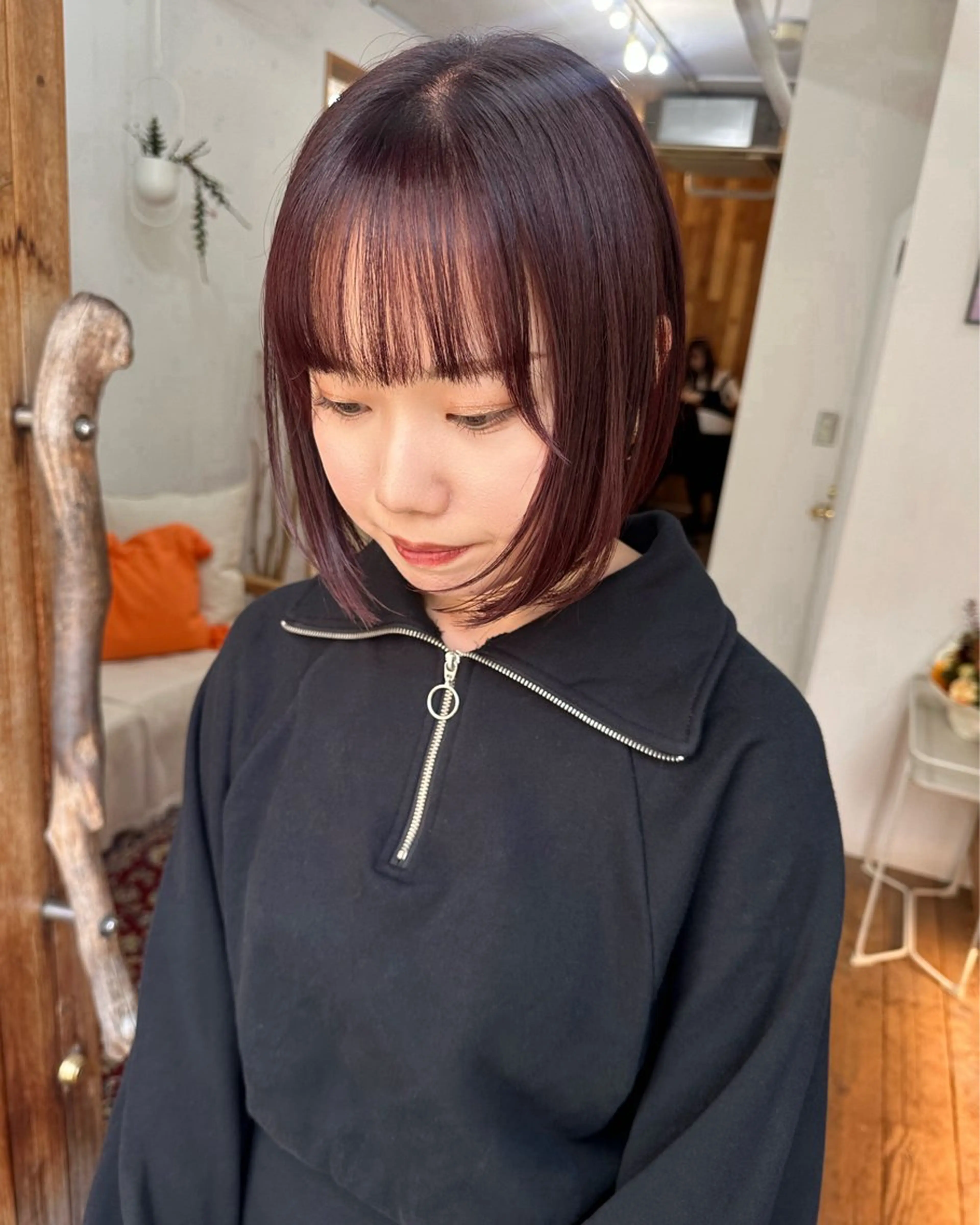 ショート カラー 🪭risa 暖色/レイヤー🪭のヘアスタイル