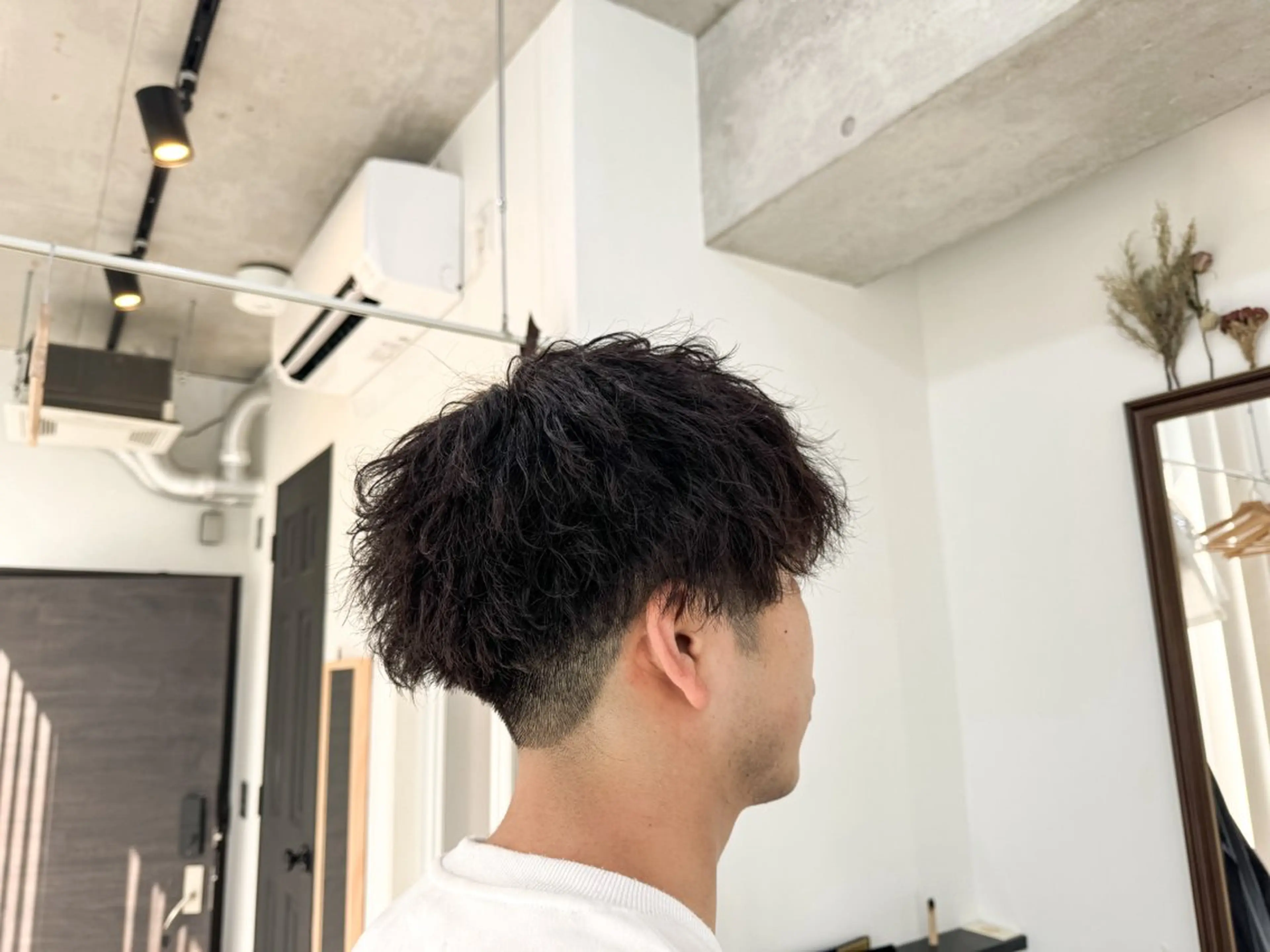 ショート メンズ メンズパーマ カット パーマ 椎葉 祐也のヘアスタイル