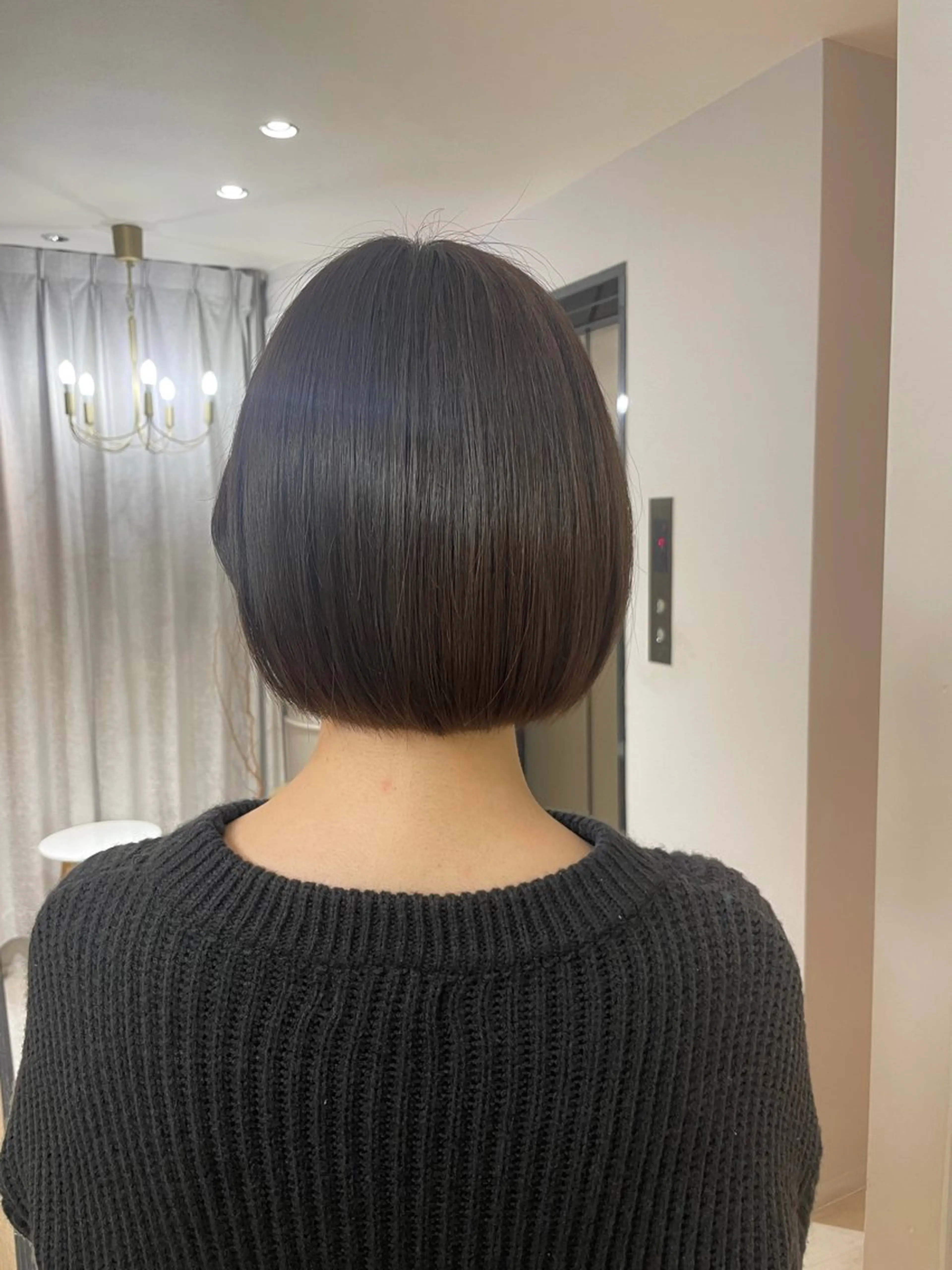 ショート カラー 透明感カラー ボブ カット ヘアカラー HARUKA韓国ヘア /Luana梅田のヘアスタイル