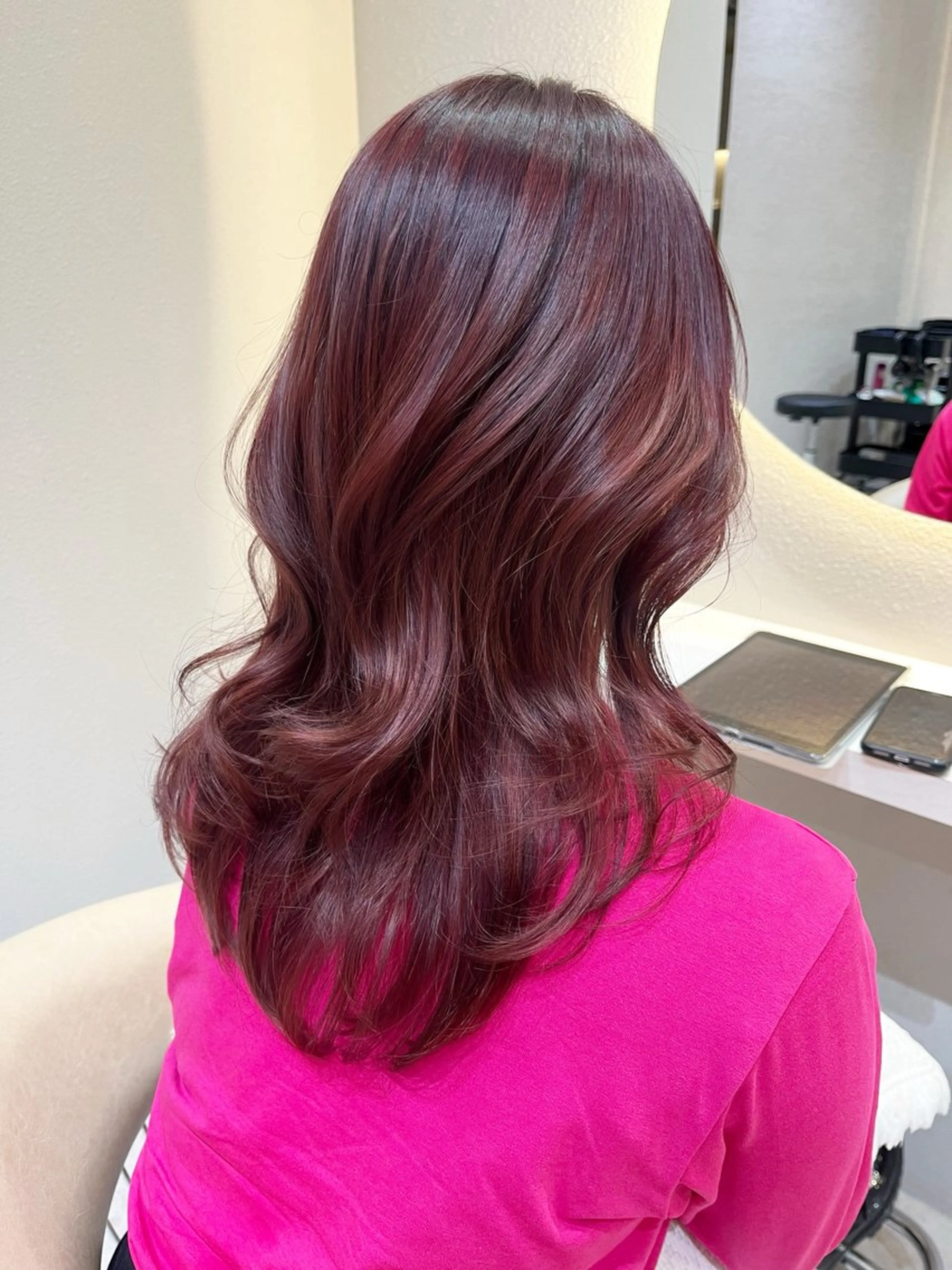 カラー ❤️ブリーチなし💚 ダブルカラー平野実花のヘアスタイル