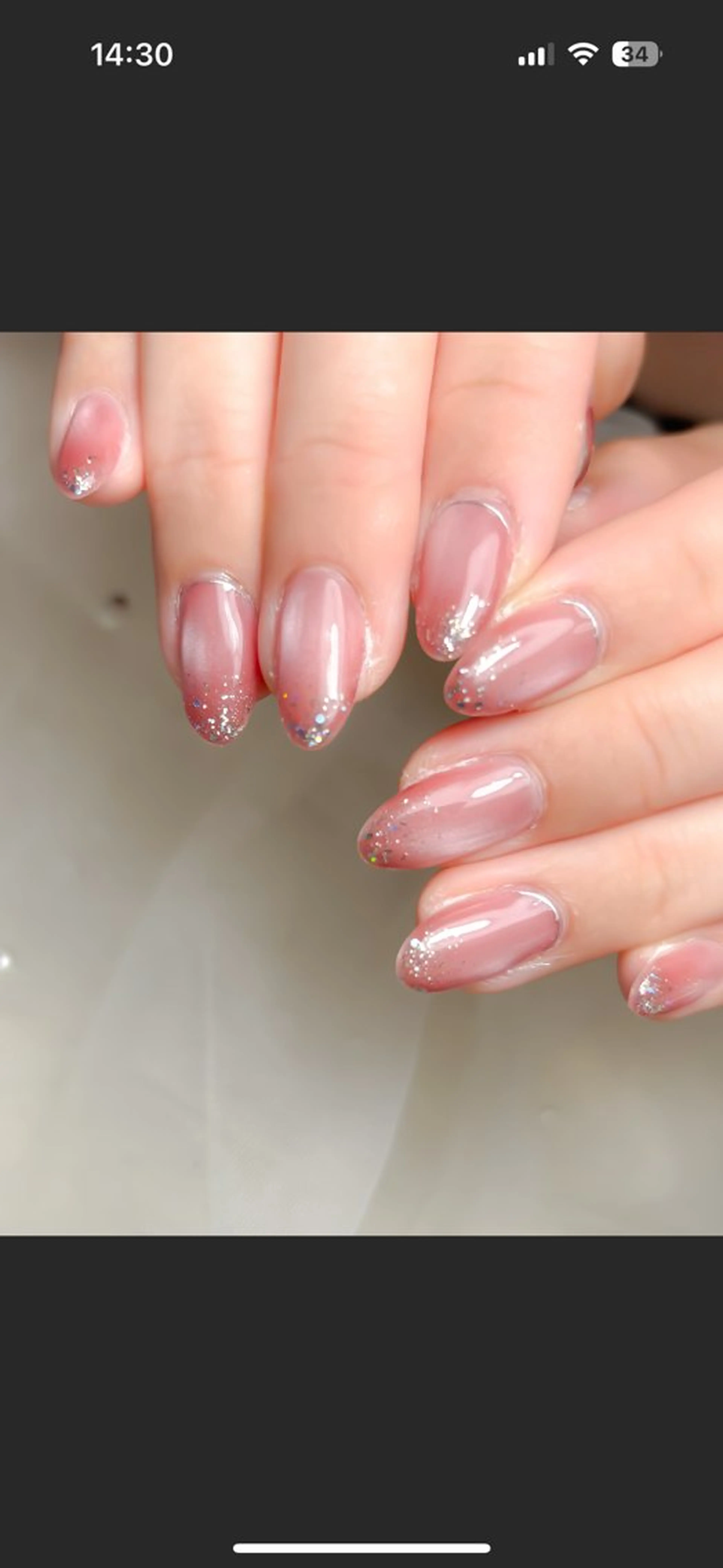 ネイル 黒瀬 奈津季のネイルデザイン