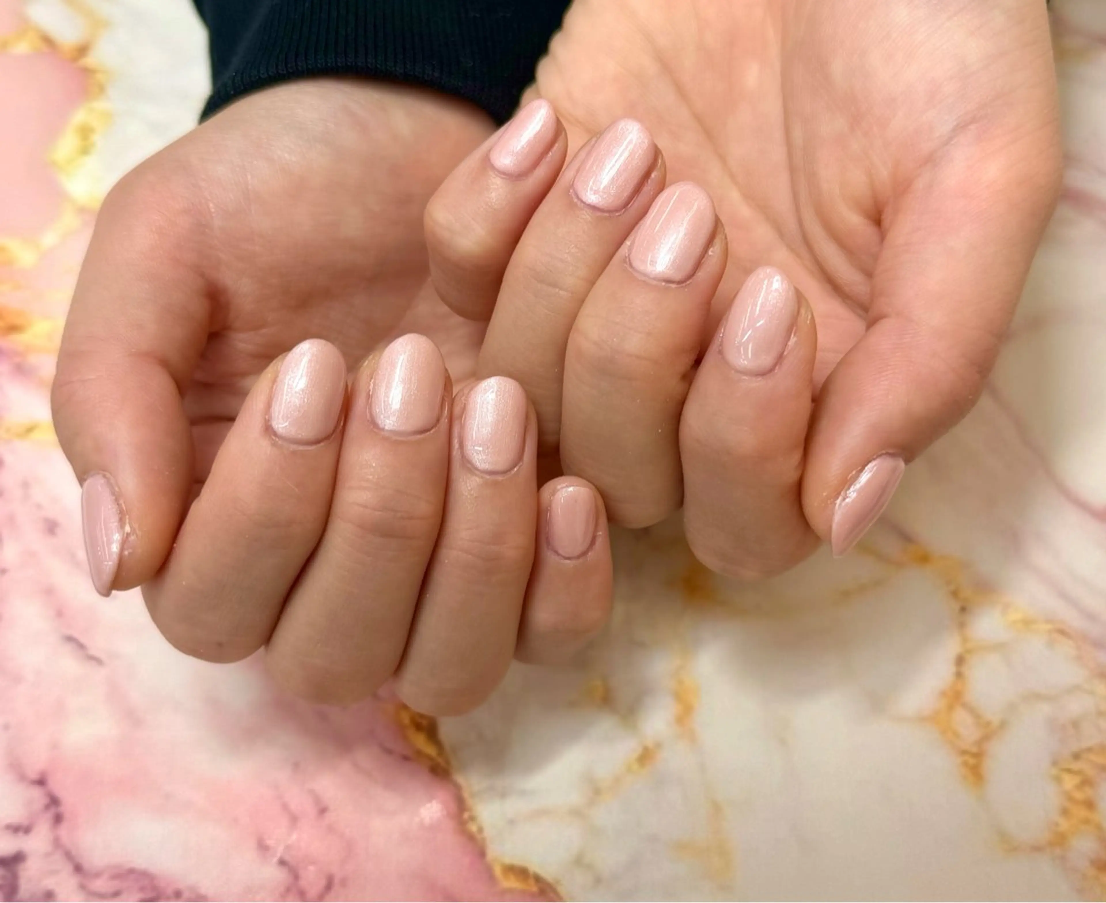 ネイル ピンク Luz de Amberのネイルデザイン