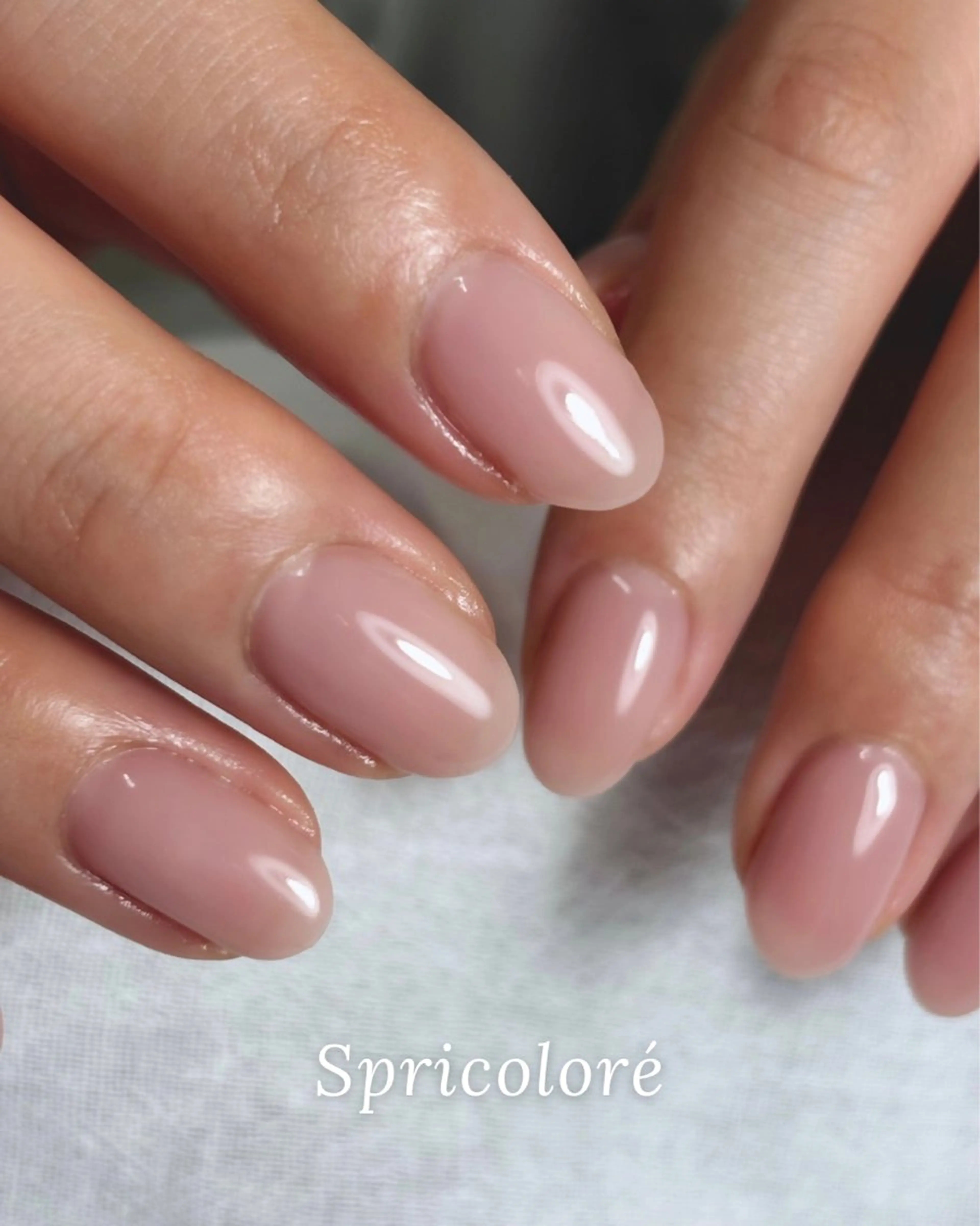 ネイル ワンカラーネイル シンプルネイル Spricoloré ／harunaのネイルデザイン