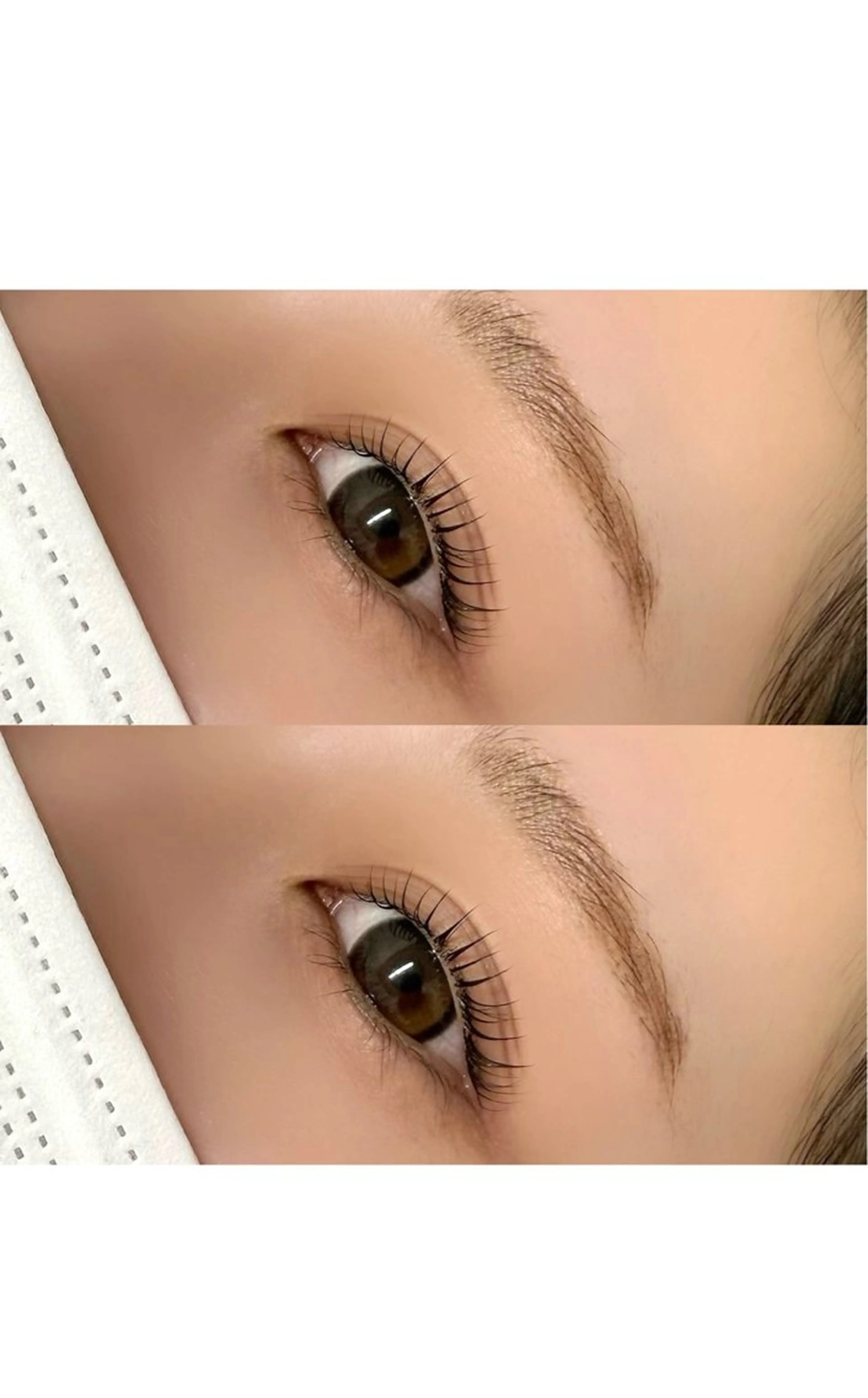 【自然な仕上がり】アイブロウwax+パーマorパリジェンヌ🫧の写真