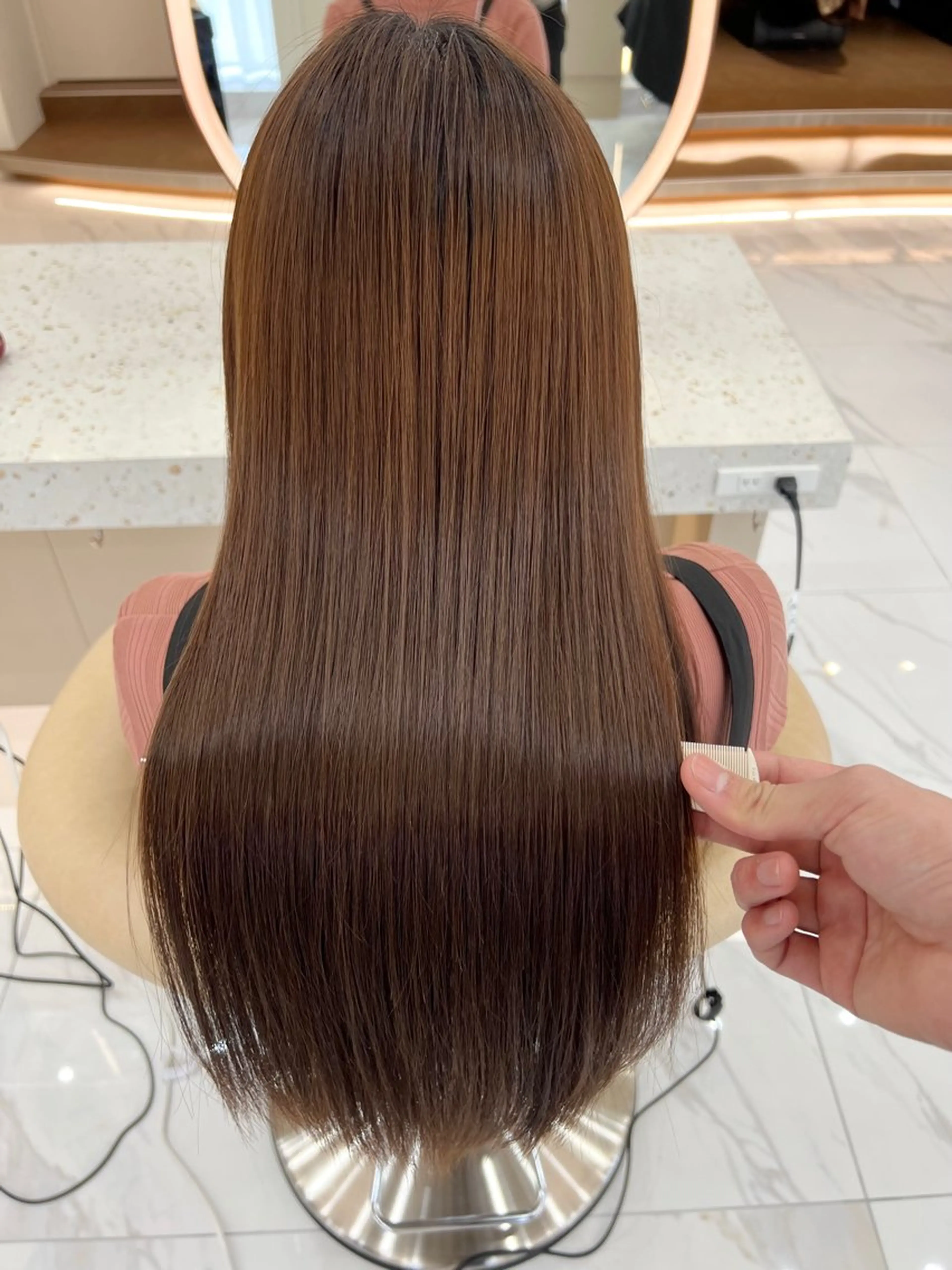 ロング 透明感カラー/ 髪質改善/松沢州途のヘアスタイル