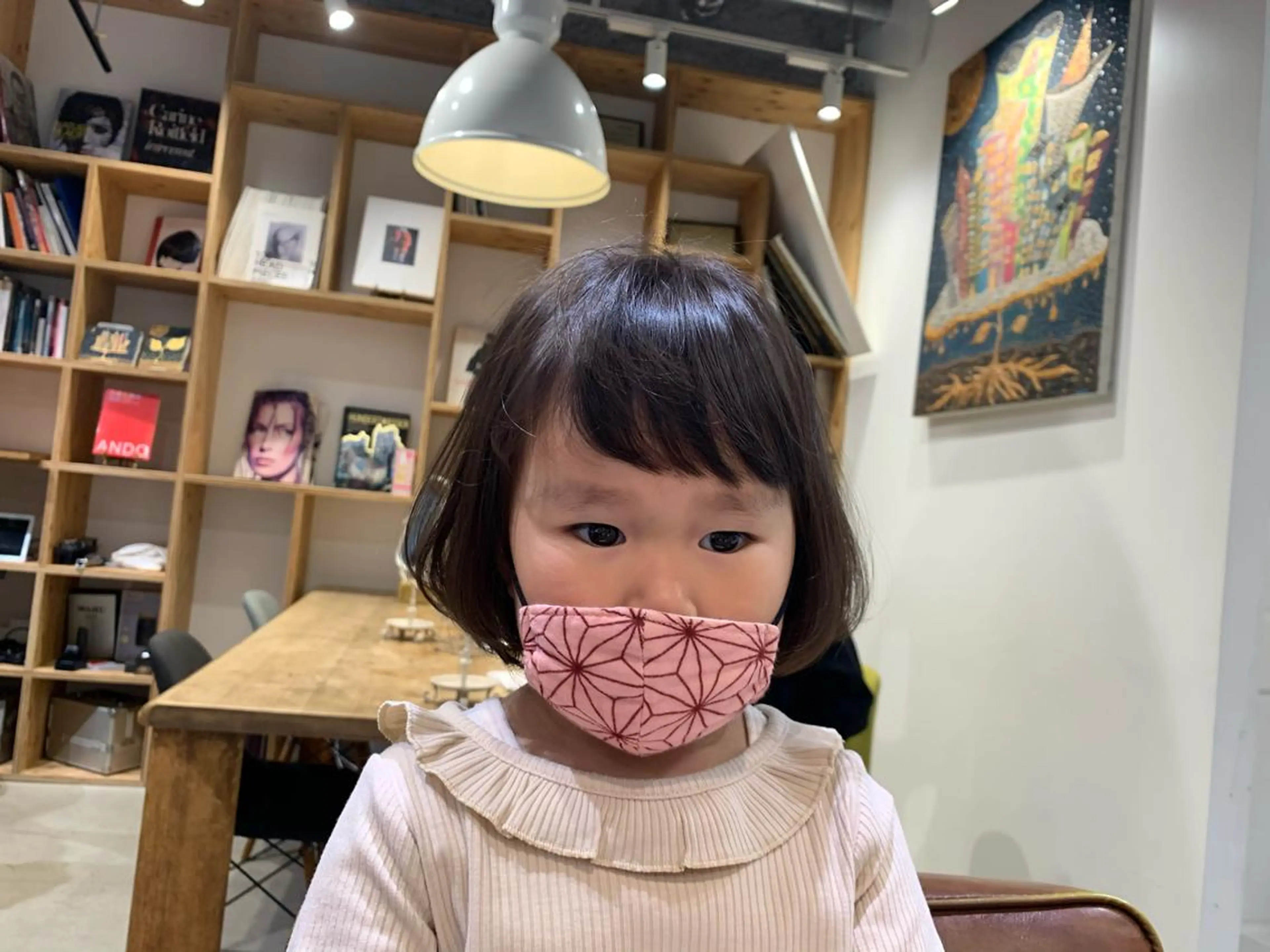 ショート キッズ ツイスパ・波巻 🩵片平和香奈のヘアスタイル