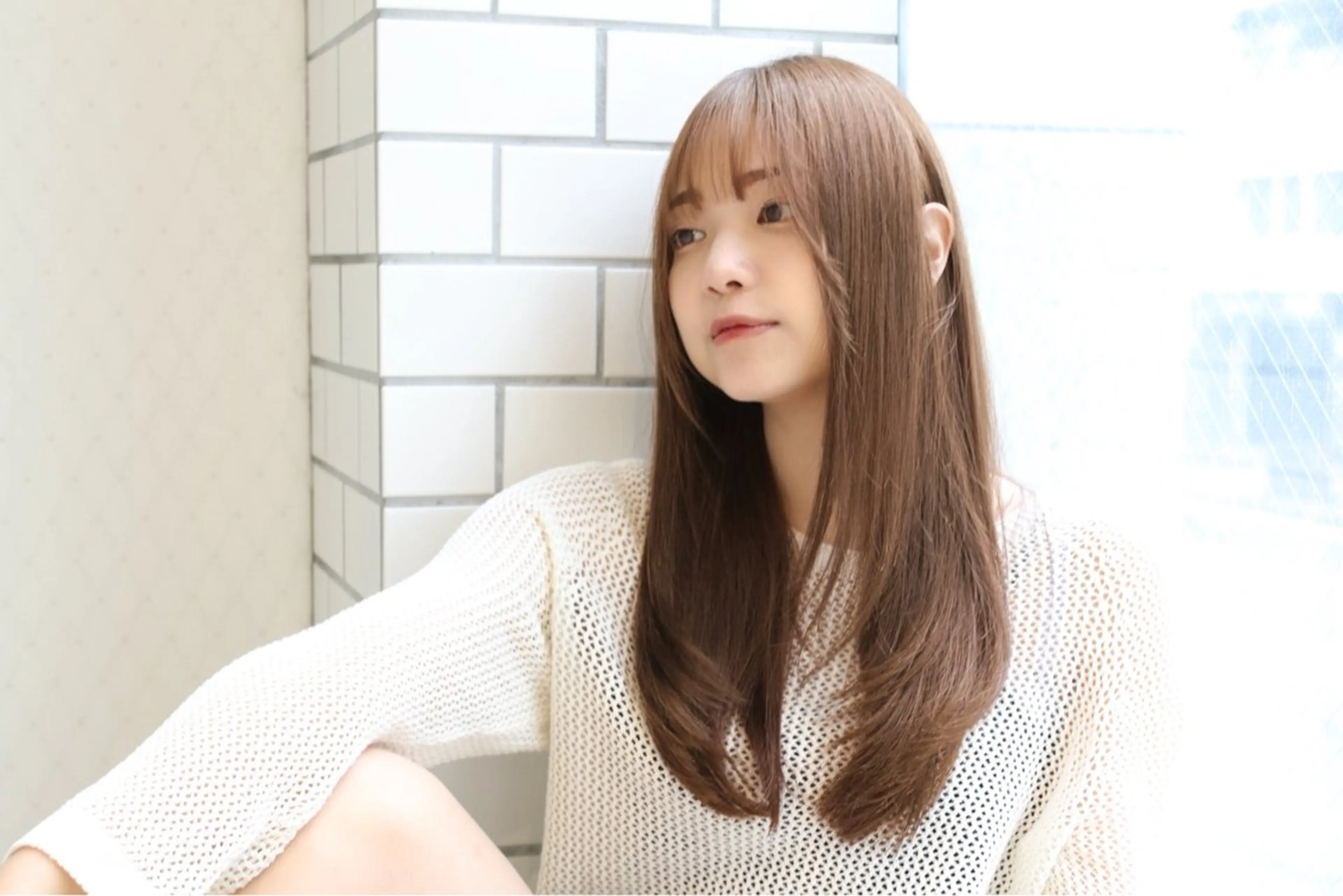 ロング 小顔カット/レイヤー 【WiLL】加藤のヘアスタイル