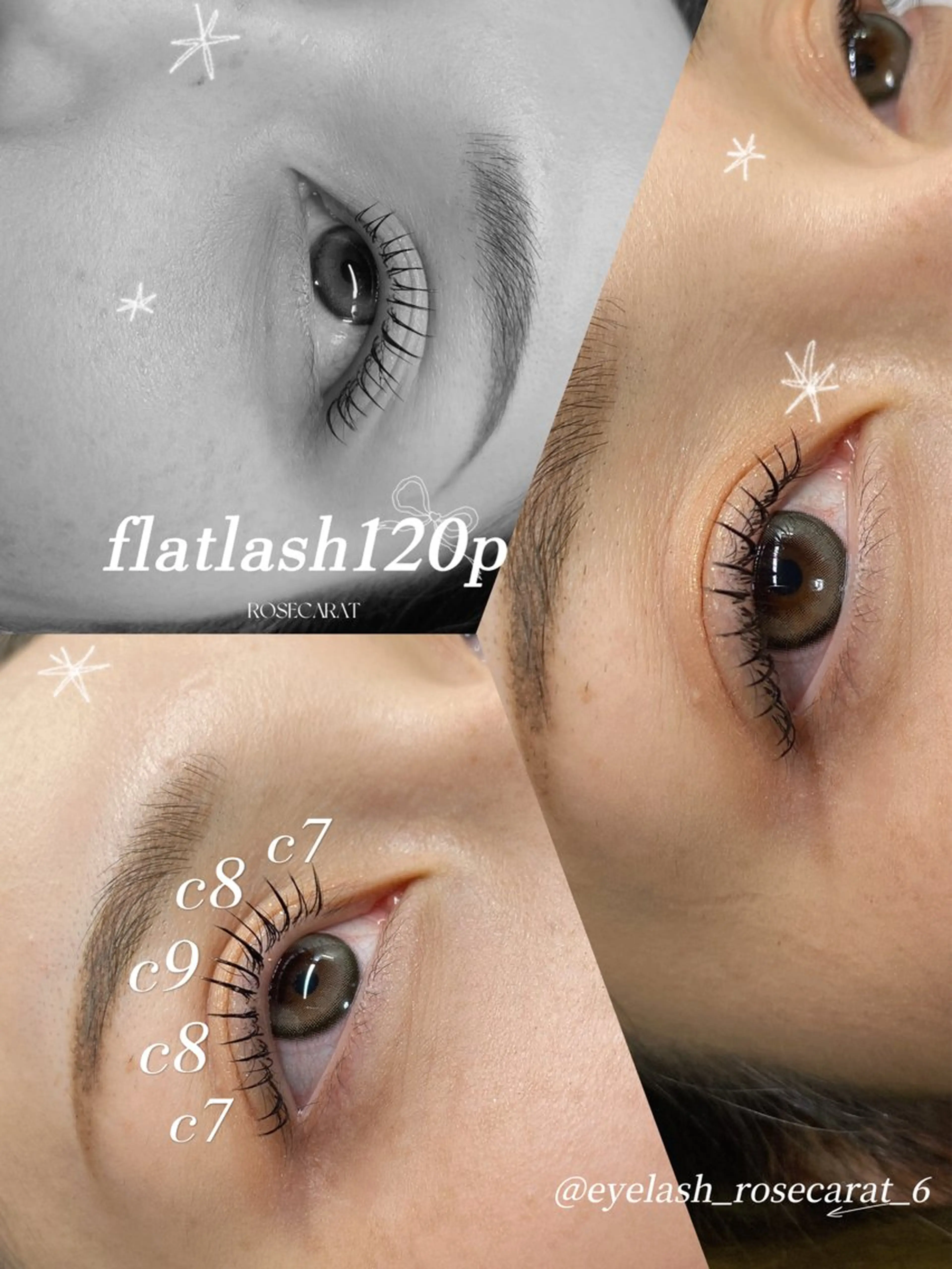 マツエク・マツパ マツエク 🥀𝑹𝑶𝑺𝑬 𝑪𝑨𝑹𝑨𝑻のマツエク・マツパデザイン