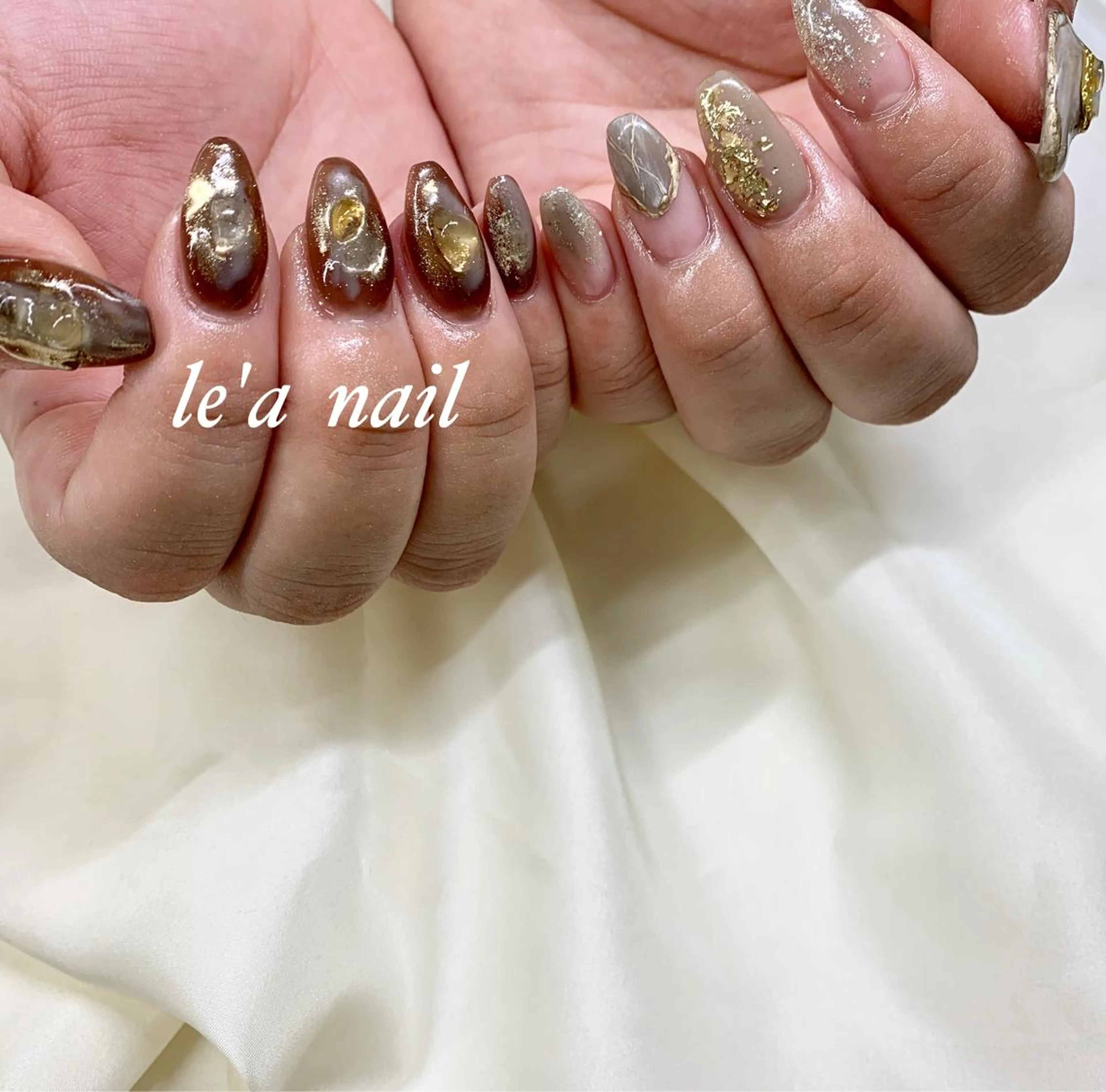 ネイル ニュアンスネイル pu muのネイルデザイン