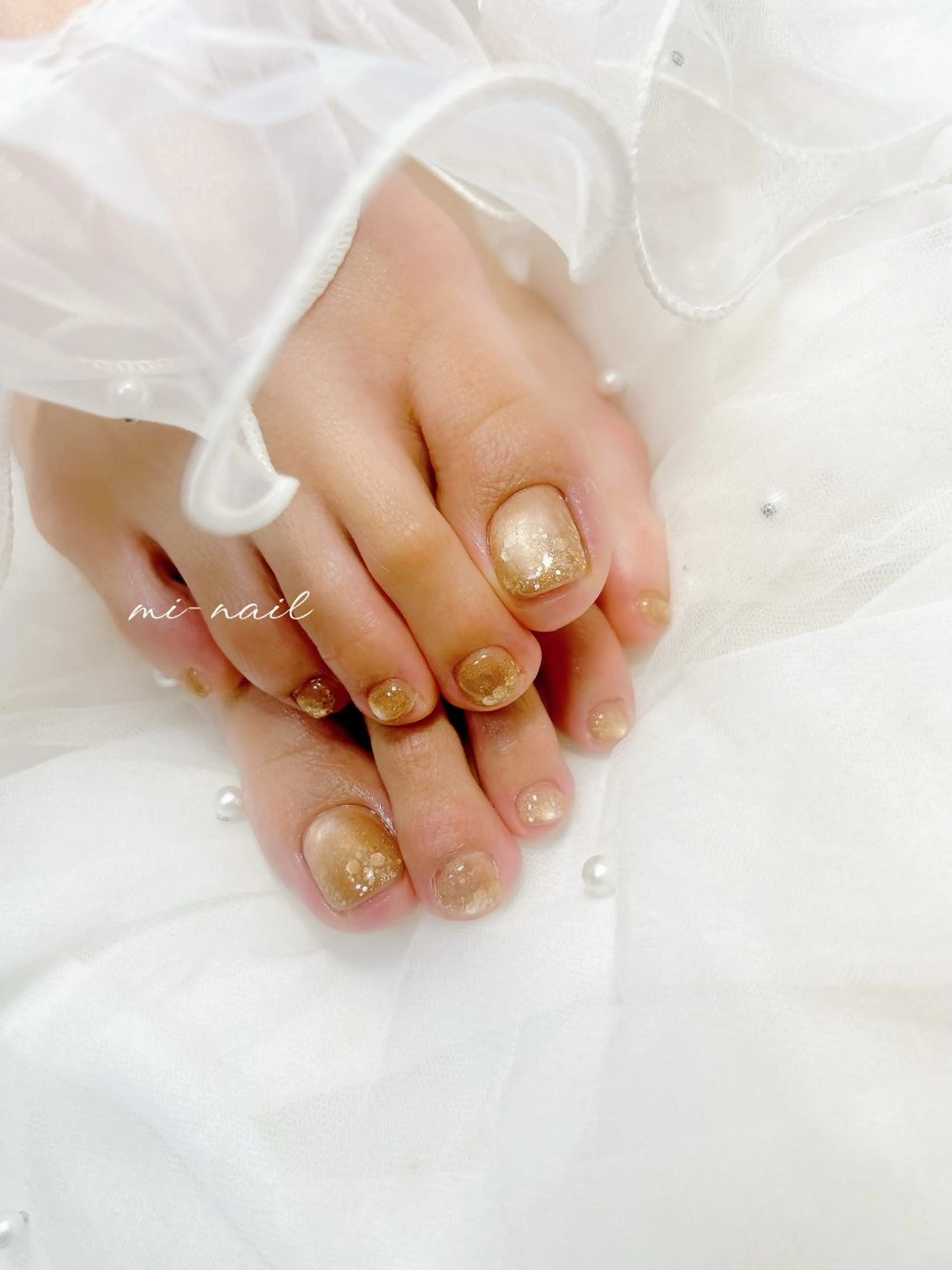 ネイル フットネイル ..mi_nail..所属・..mi-nail ..のネイルデザイン