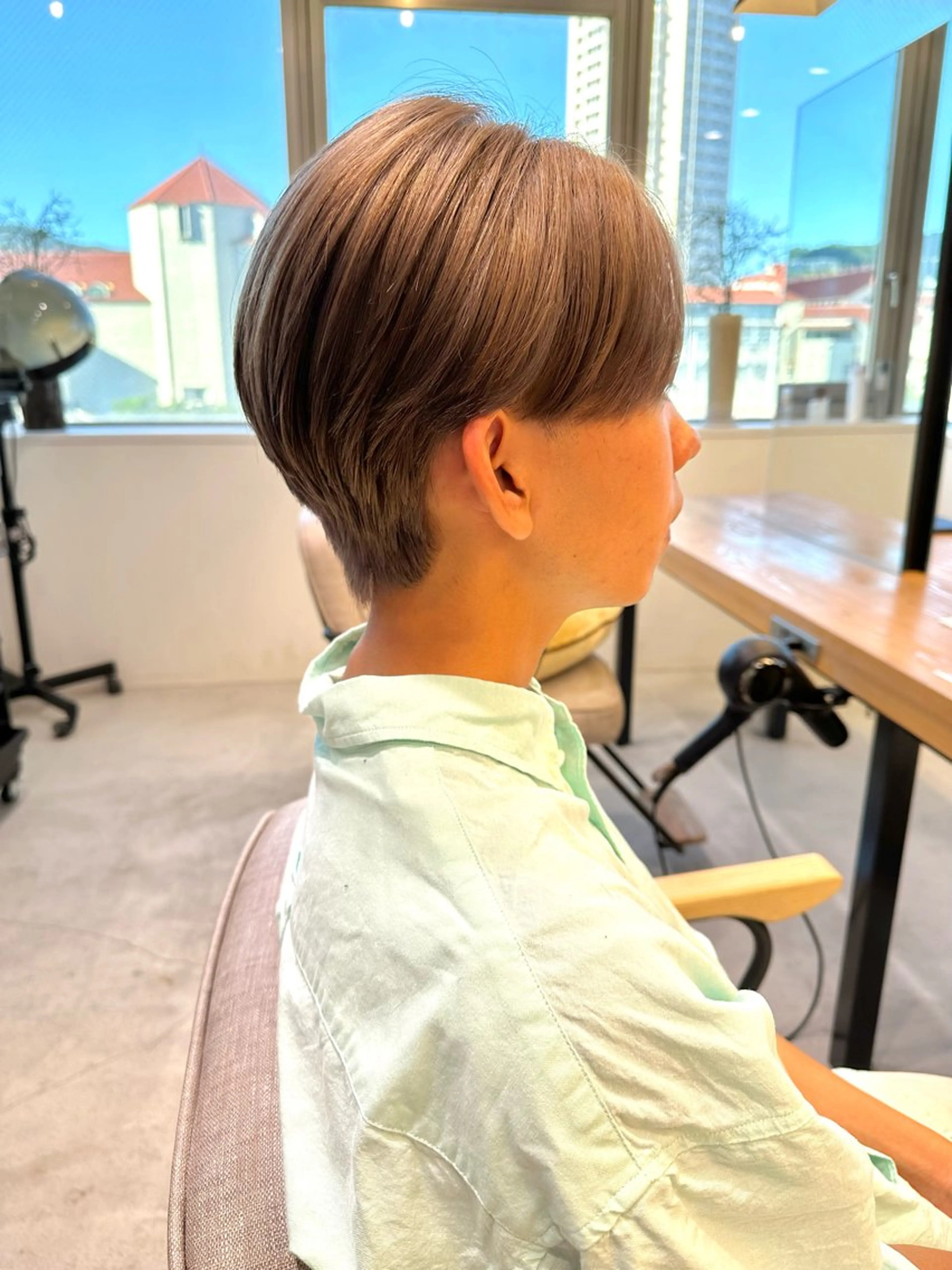 メンズ カット ヘアカラー トリートメント 上野湧太 髪質改善/艶カラーのヘアスタイル