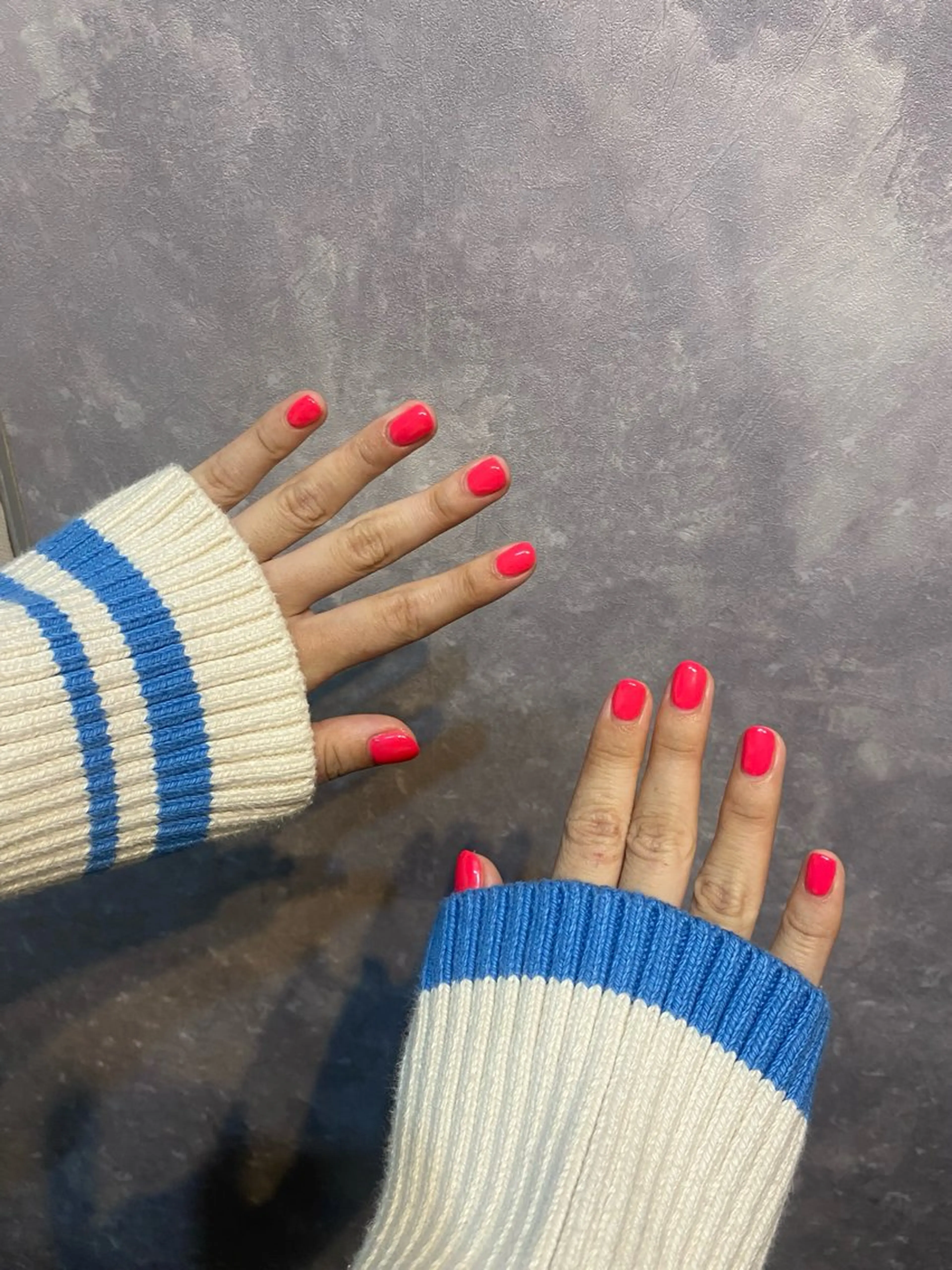 ネイル ワンカラーネイル シンプルネイル ハンドネイル トオヤマ /relownailのネイルデザイン