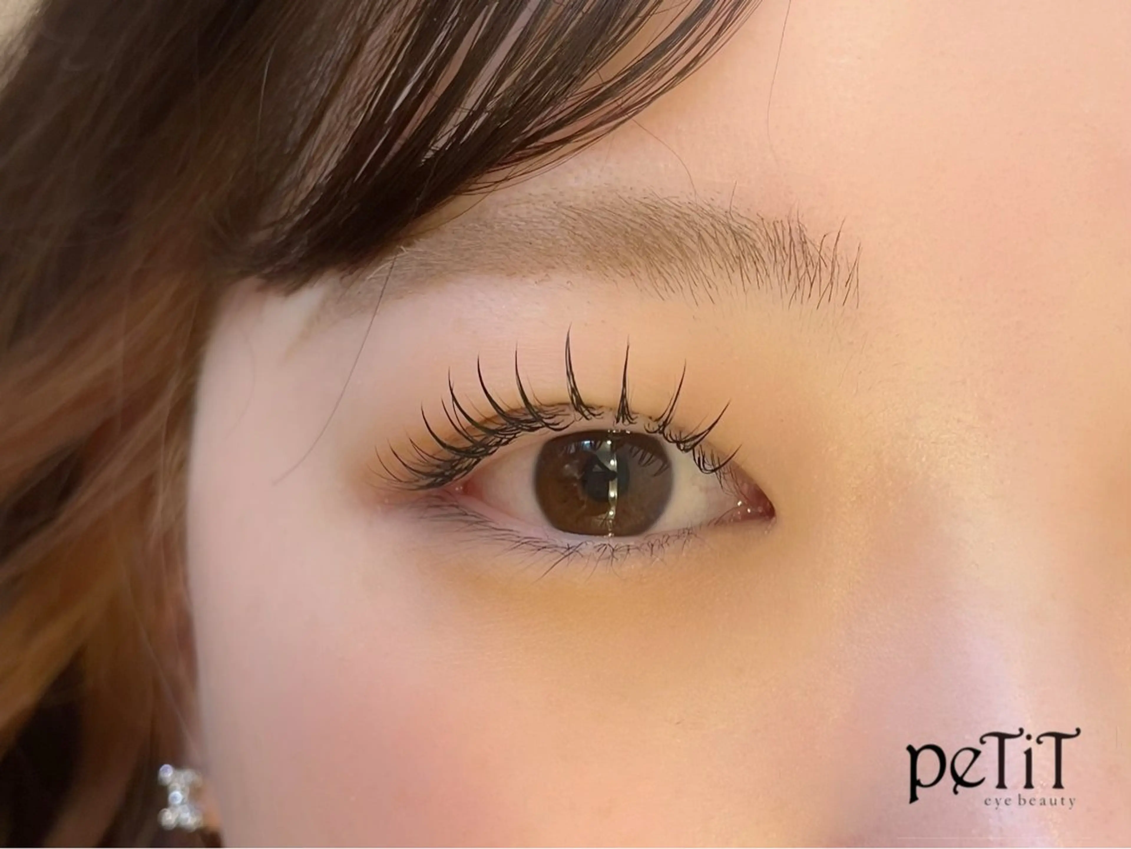 マツエク・マツパ フラットラッシュ まつげ/眉ナチュラル 🌼西垣のマツエク・マツパデザイン