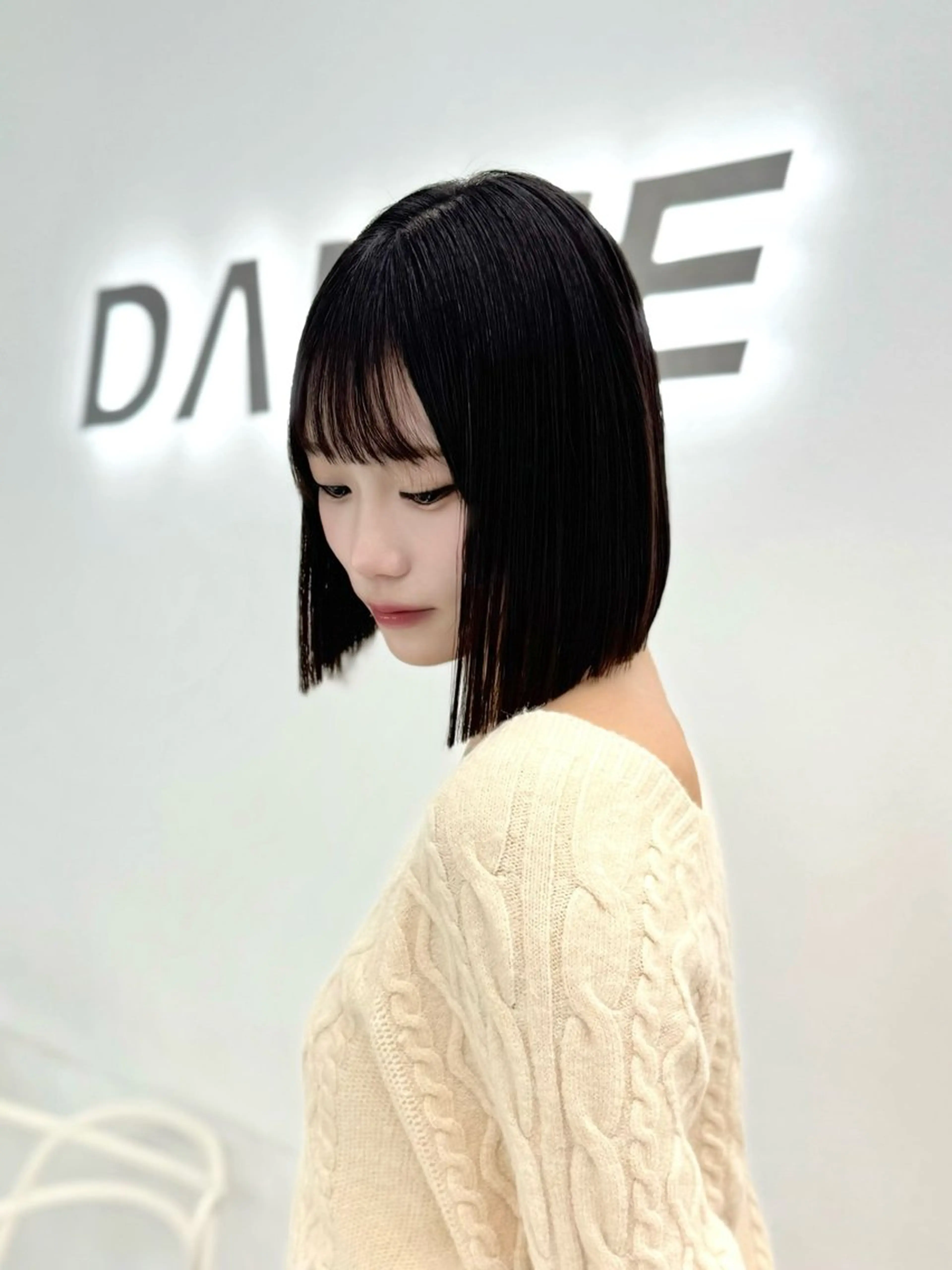 ショート カラー ヘアアレンジ カット ヘアカラー 縮毛矯正 トリートメント ヘッドスパ ヘアセット ‎🤍韓国ボブ/ 縮毛矯正🪽‪ひかりのヘアスタイル