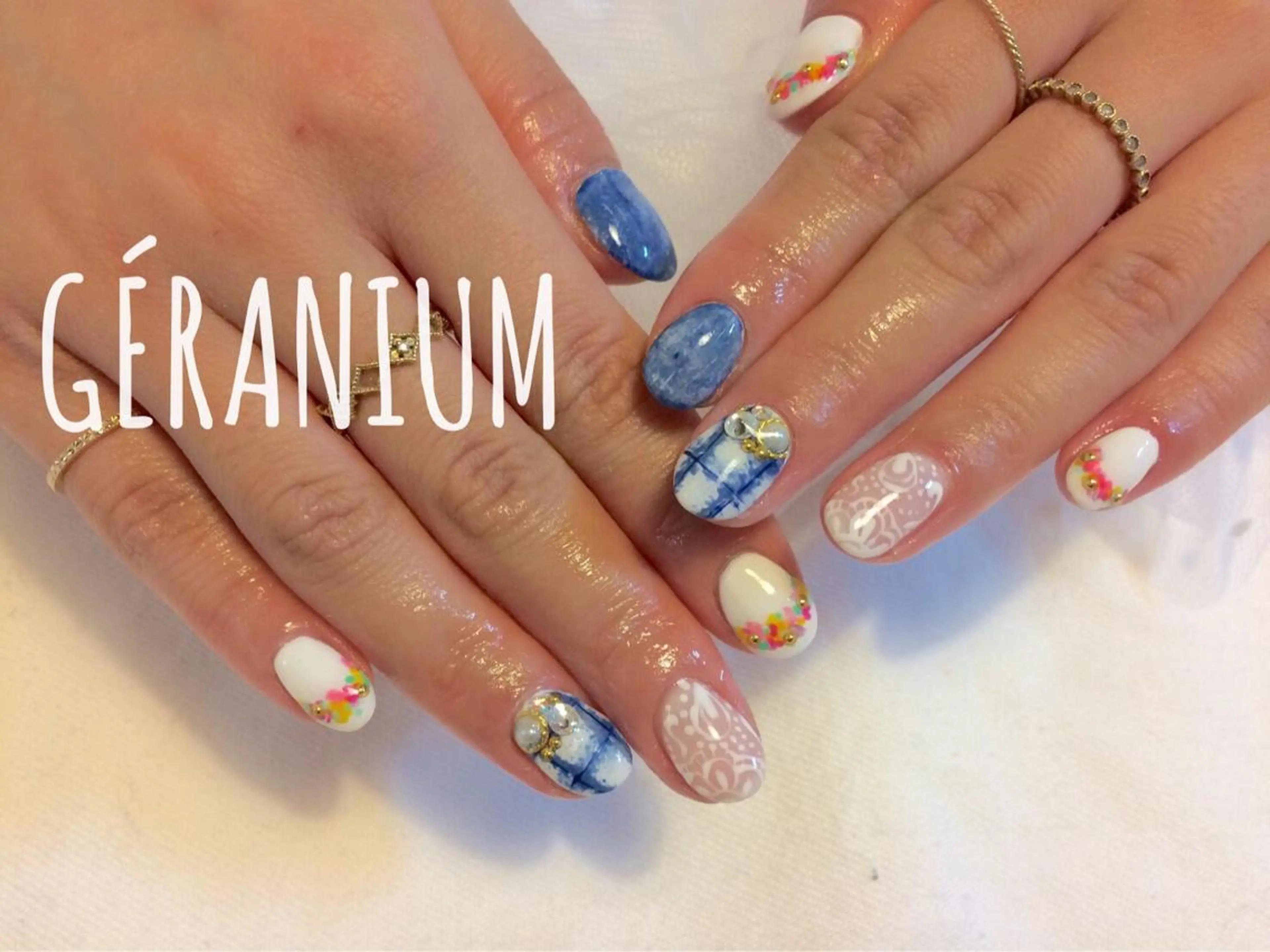 ネイル GéRanium Harukaのネイルデザイン