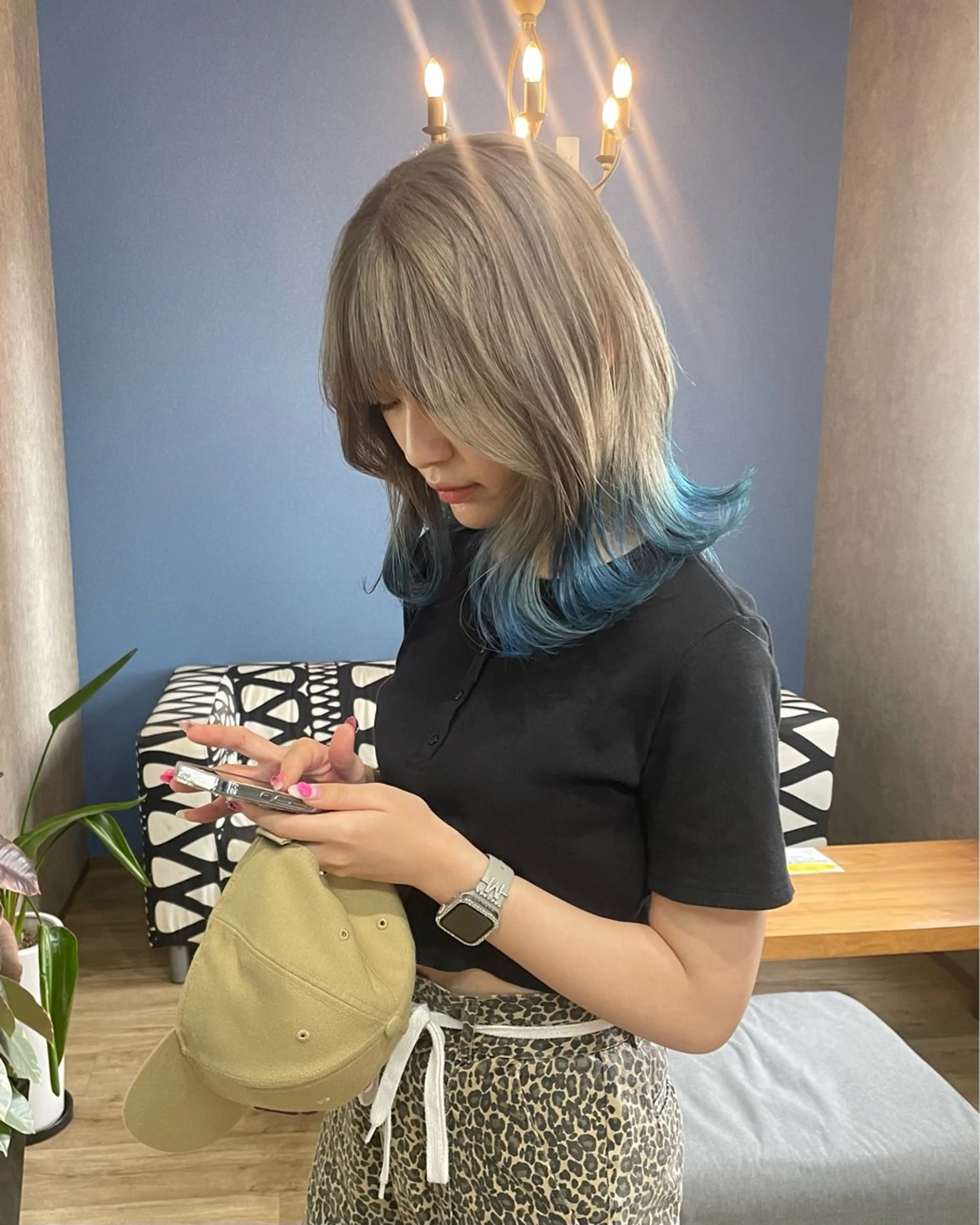 カラー NODEHAIR STUDIO所属・NODE HAIRのヘアスタイル