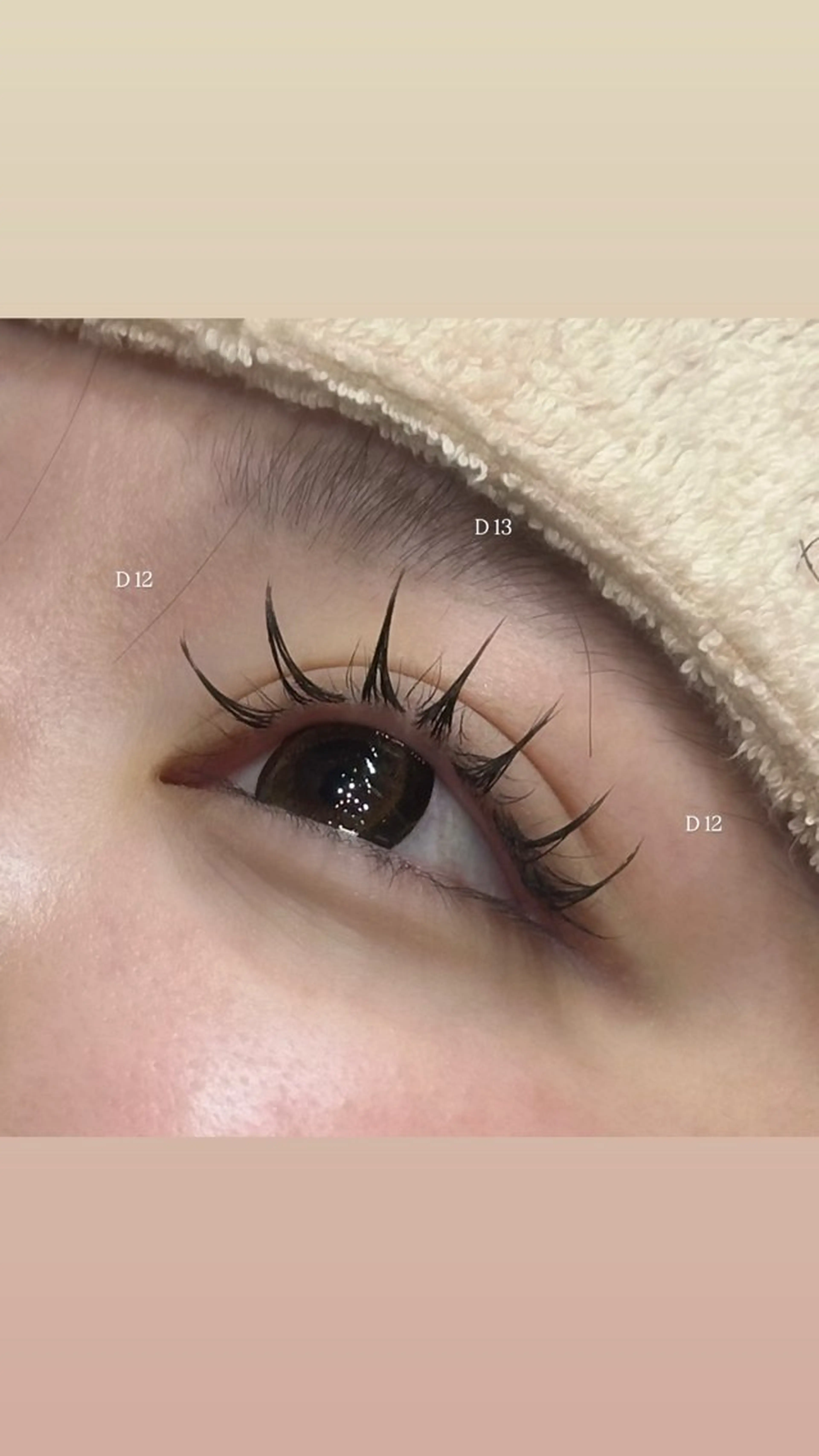 マツエク・マツパ 若狭 凜のマツエク・マツパデザイン