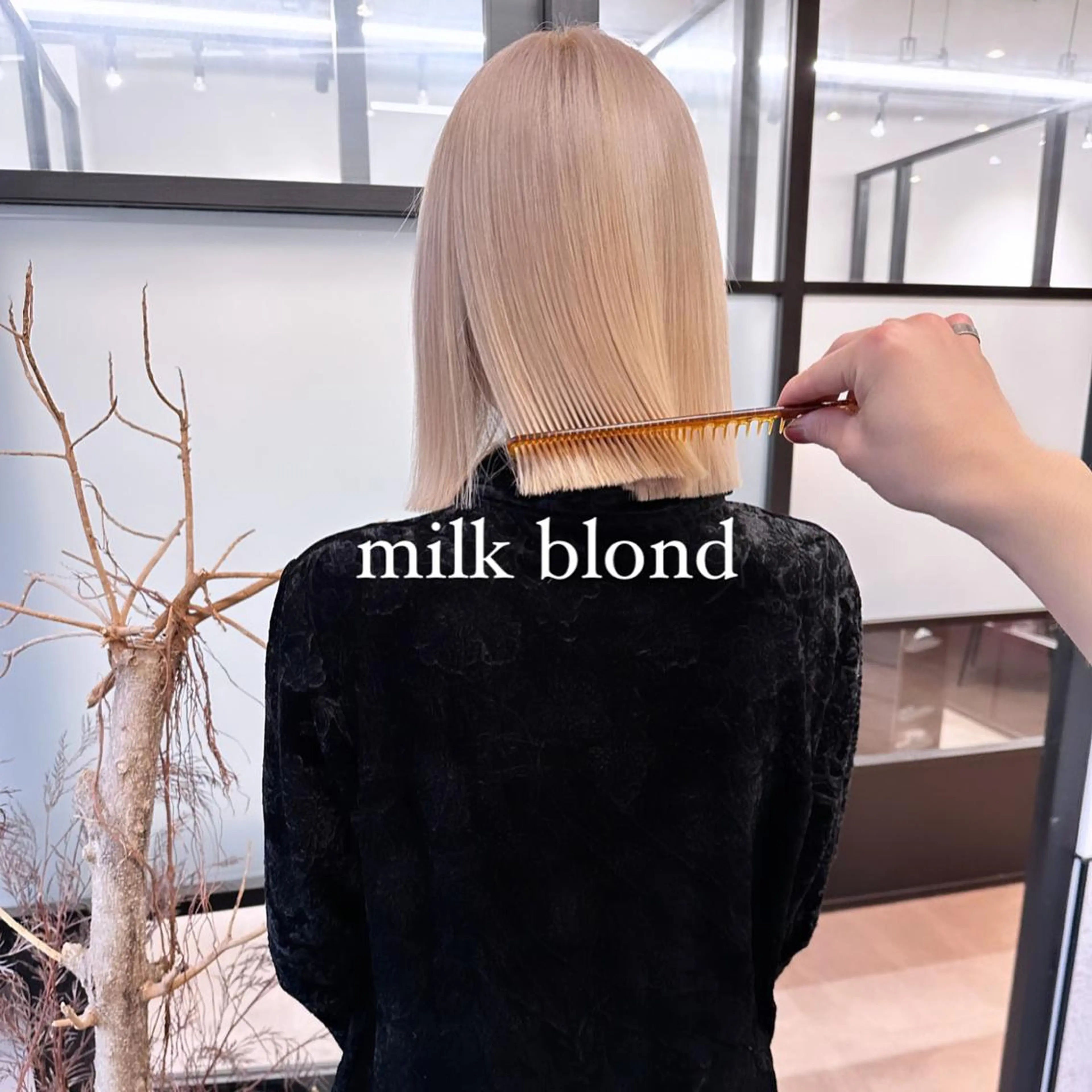 カラー storiiz所属・本田大輝top designerのヘアスタイル