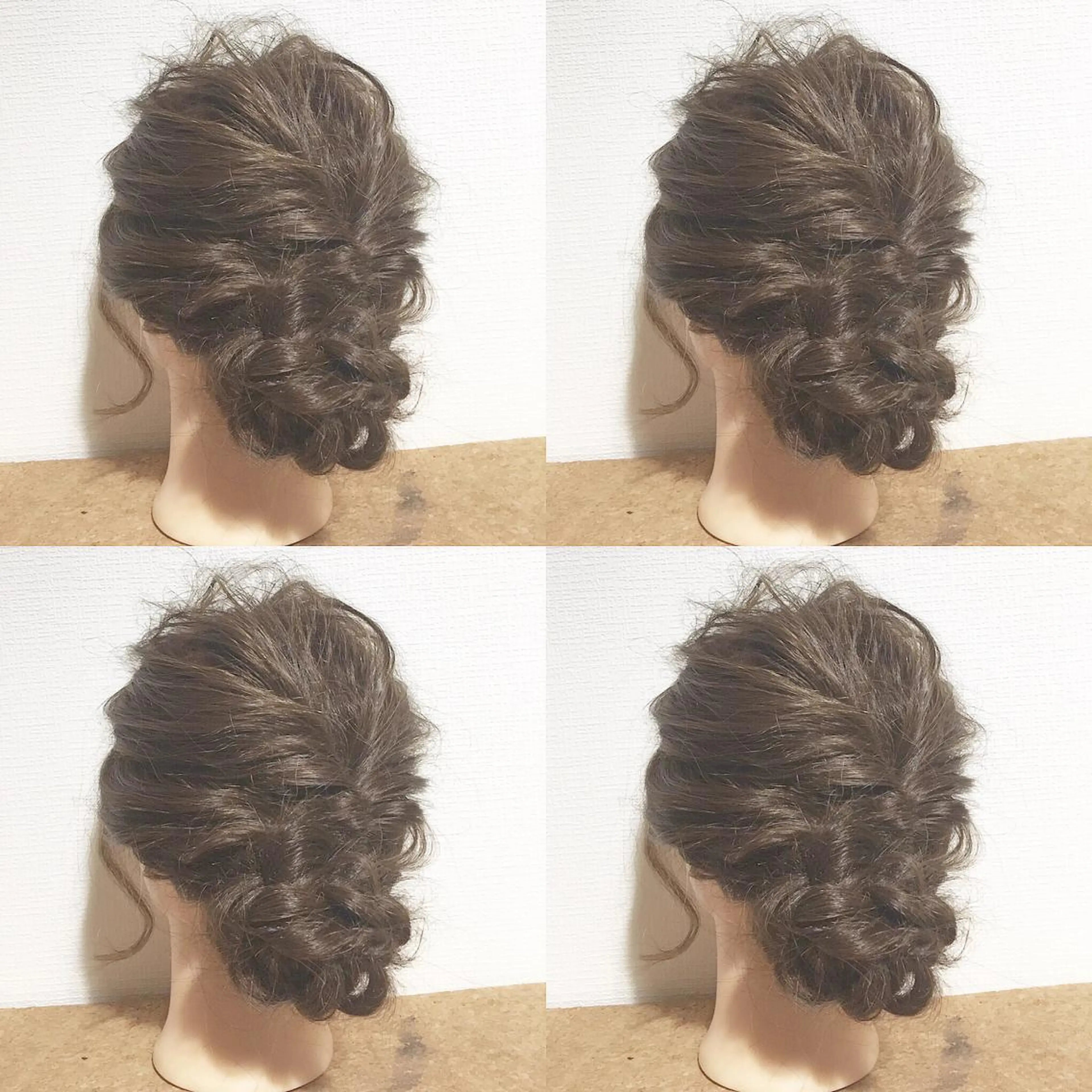 セミロング ヘアアレンジ hair salon Ranun髪質改善のヘアスタイル