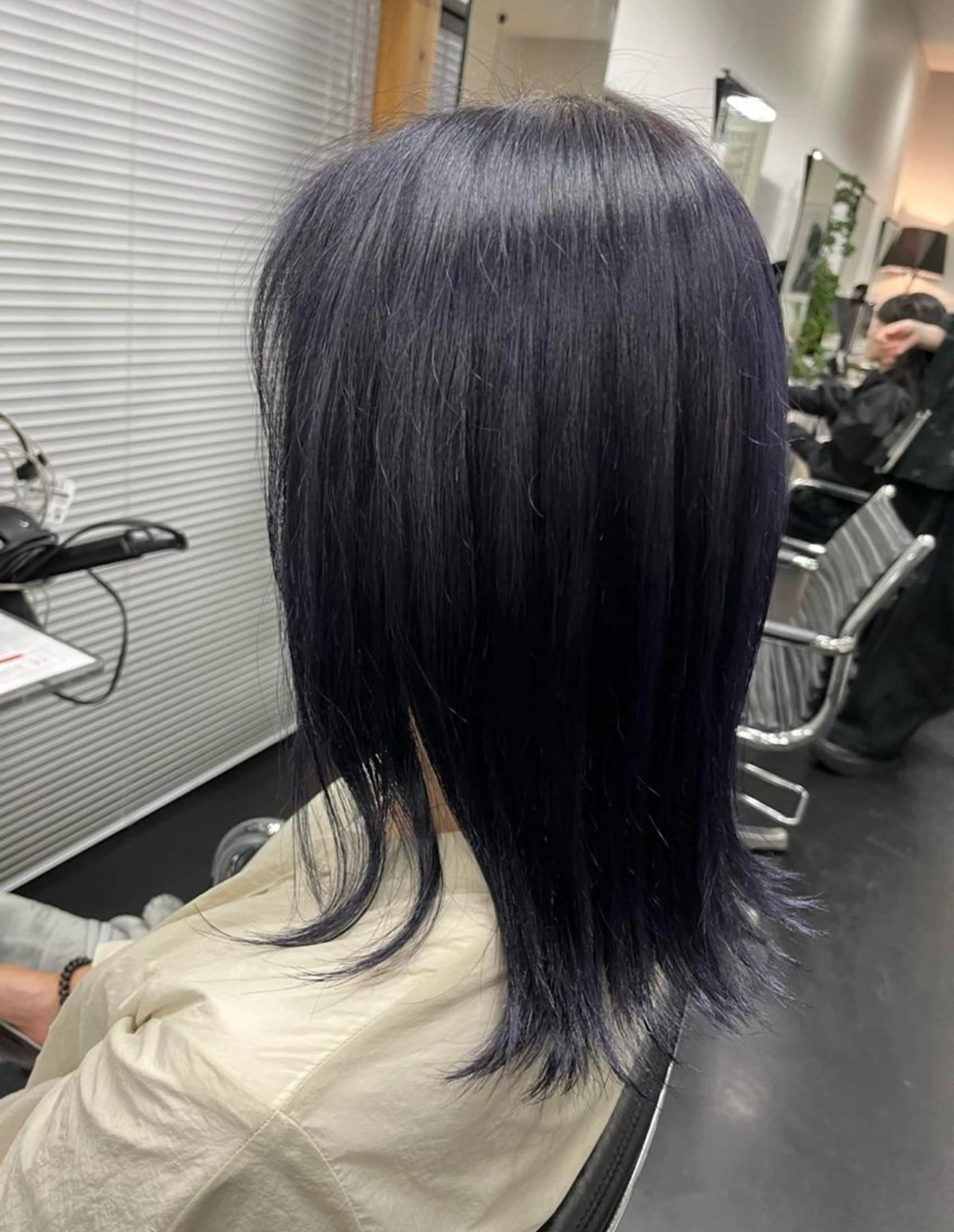 ミディアム カラー ブリーチモデル募集 古内柊のヘアスタイル