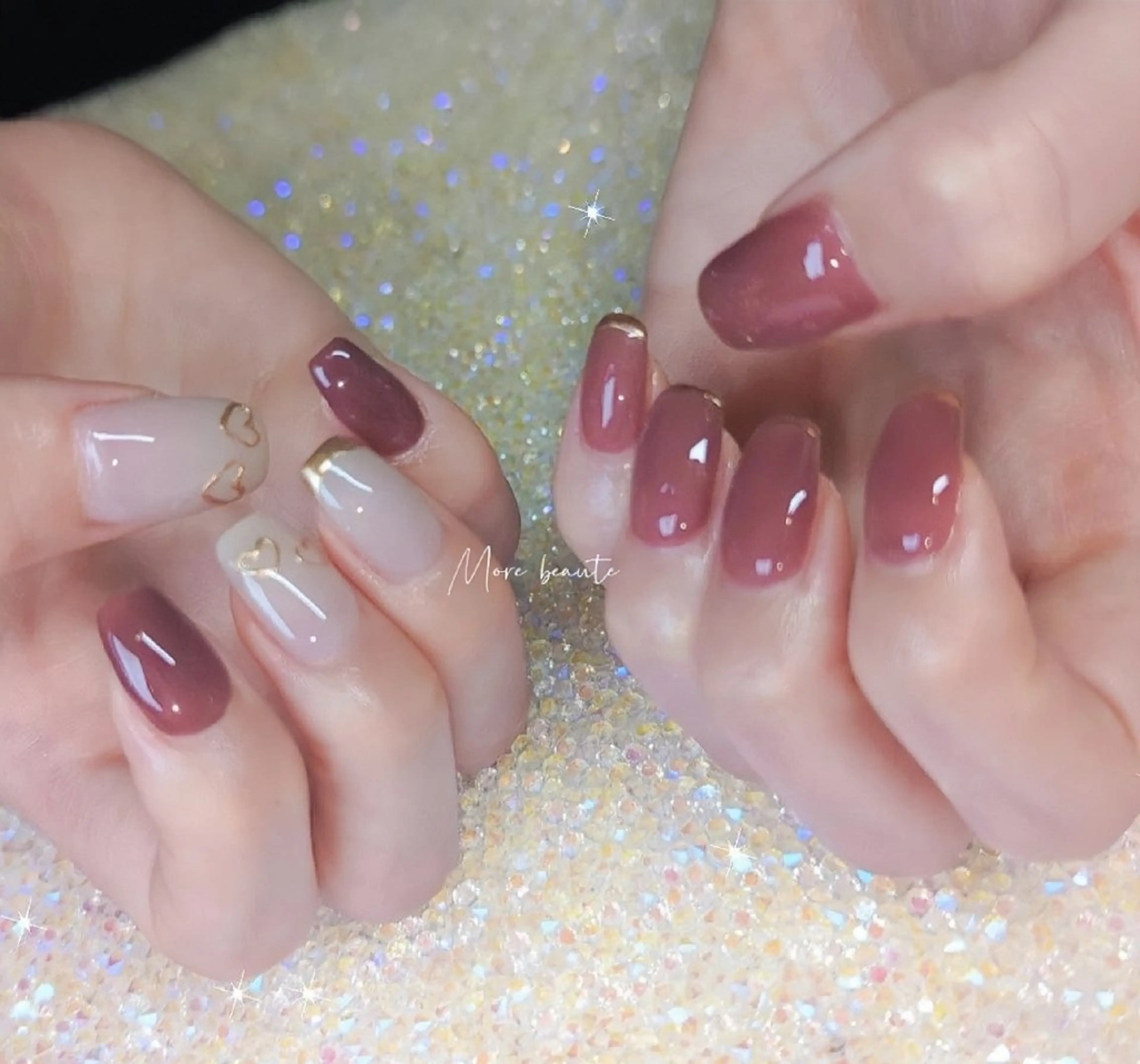 ネイル ハンドネイル I LOVE ME  NAIL.｡.:*♡のネイルデザイン