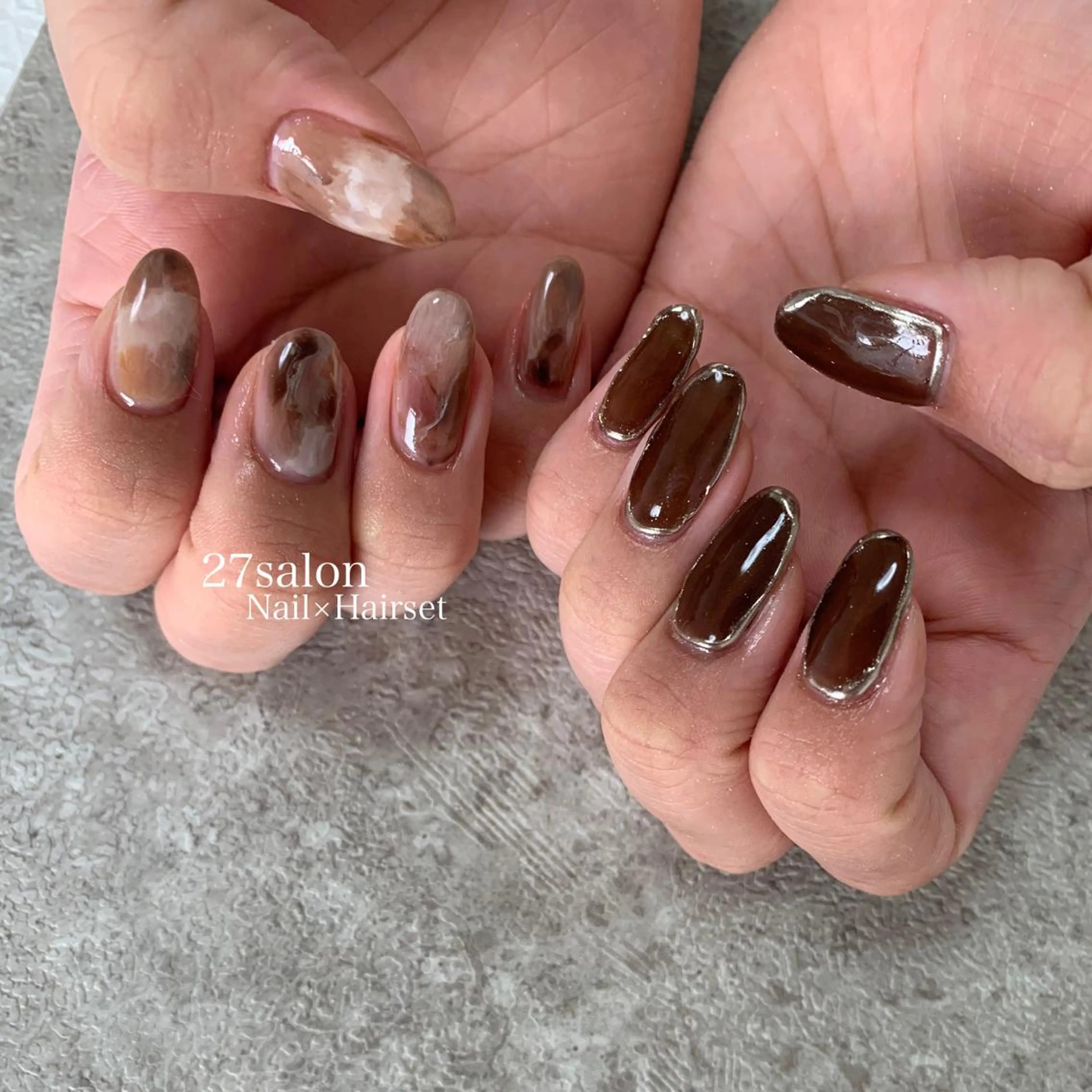 ネイル アートネイル 27salon yuinaのネイルデザイン