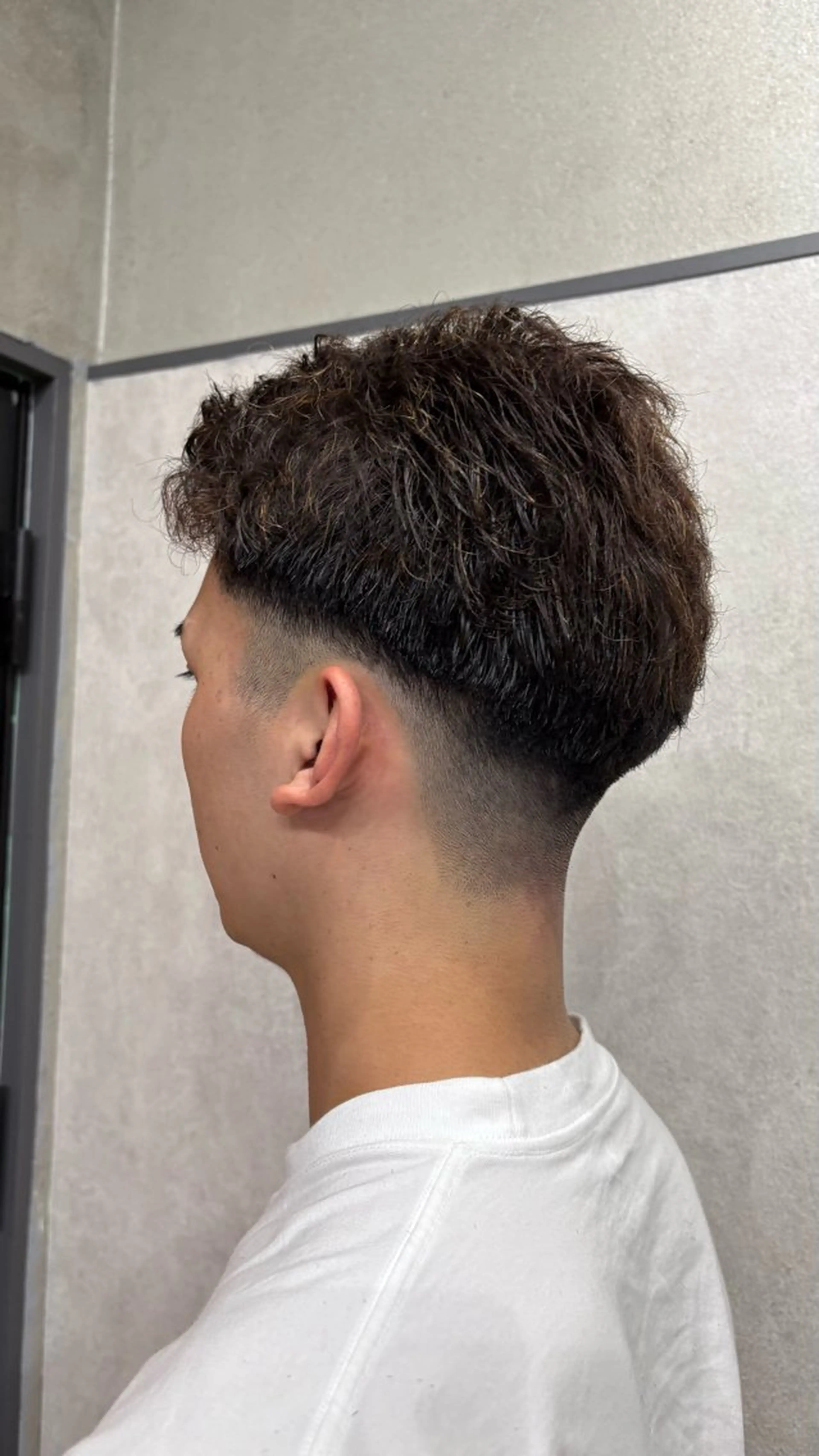 メンズ カット 天神/ハイトーン/艶 カラー/Miharuのヘアスタイル