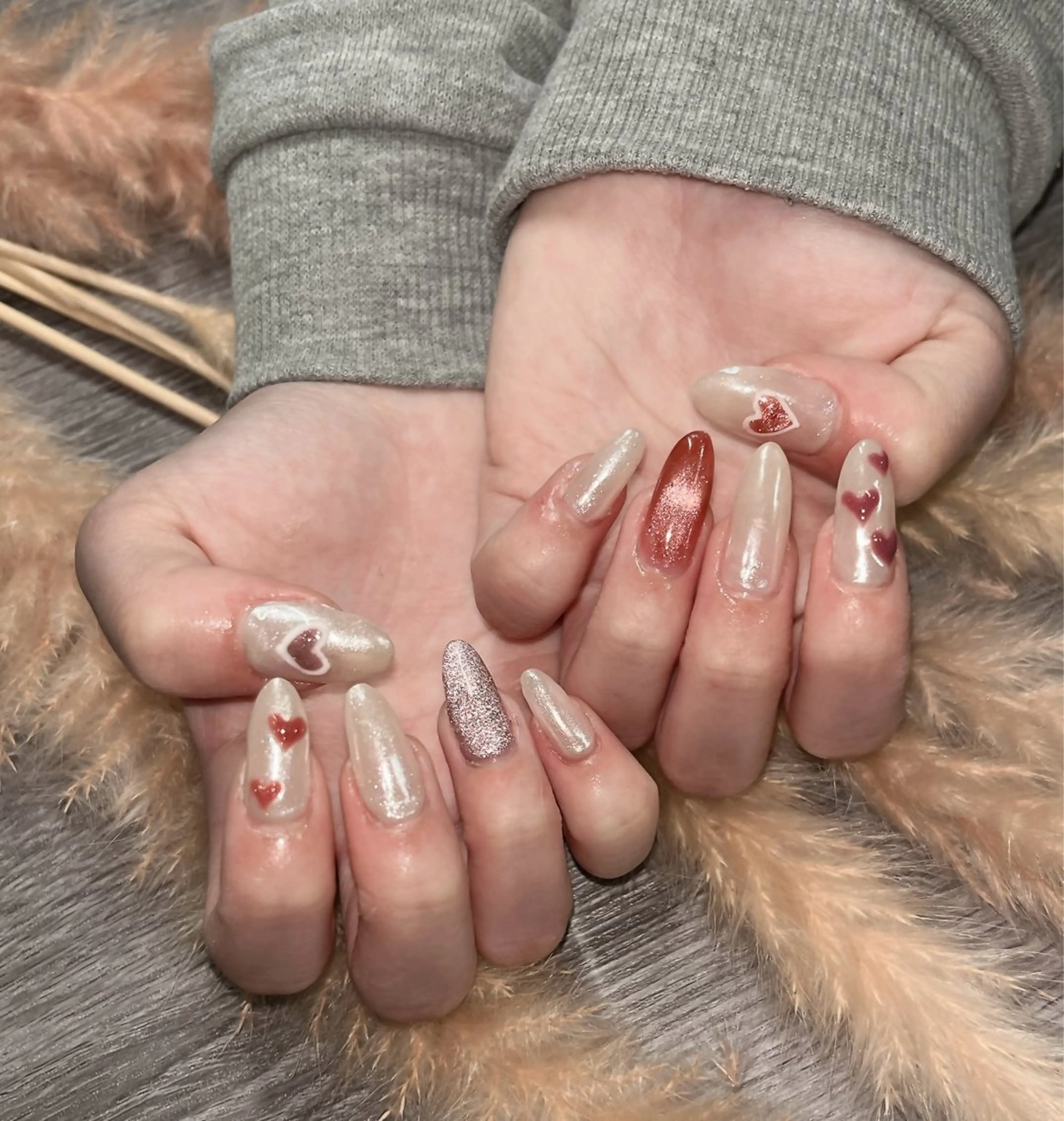 ネイル *dear luke*モデル募集のネイルデザイン