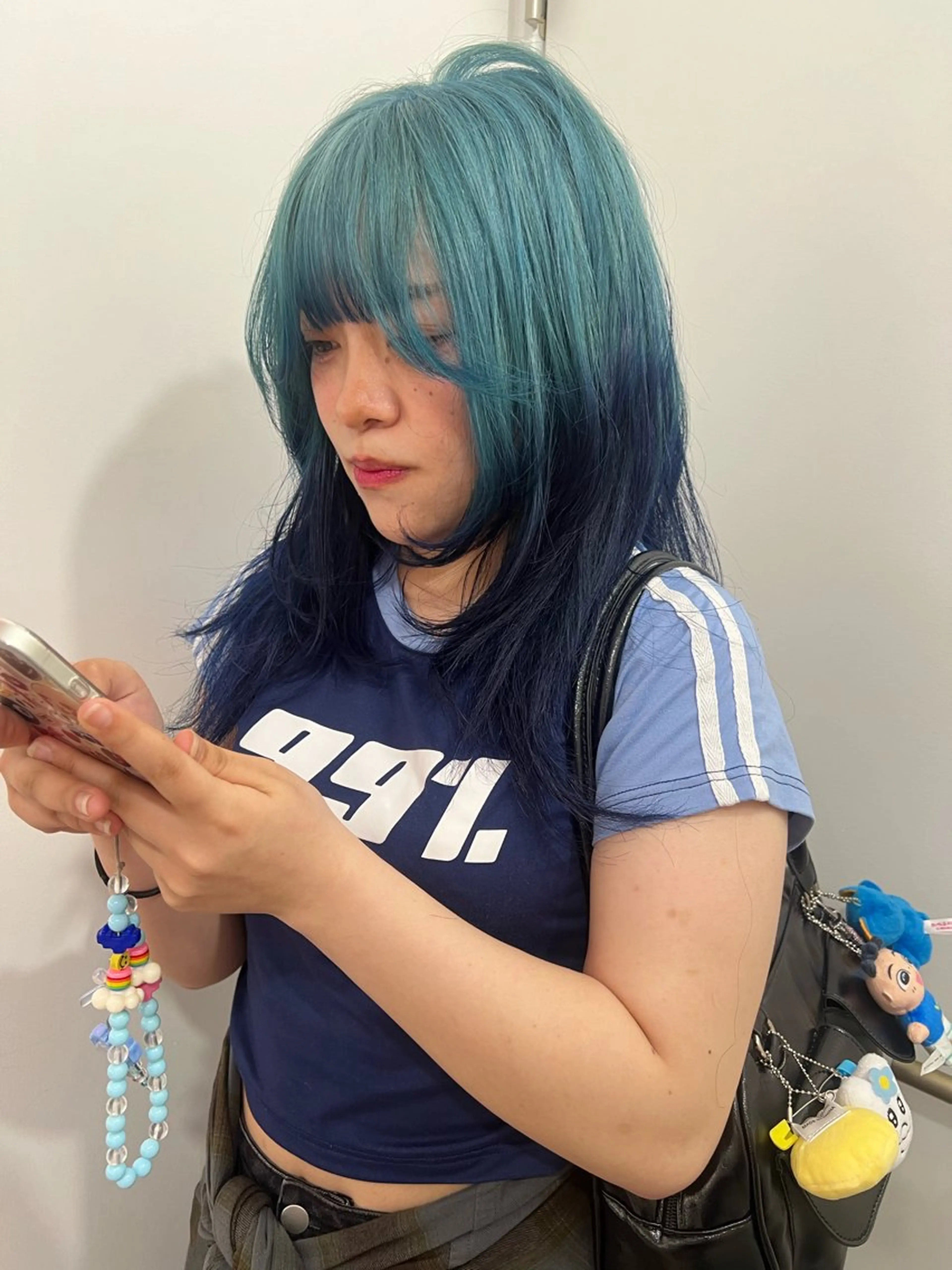 ミディアム ヘアカラー トリートメント 💥ウルフカット デザインあんな💥のヘアスタイル