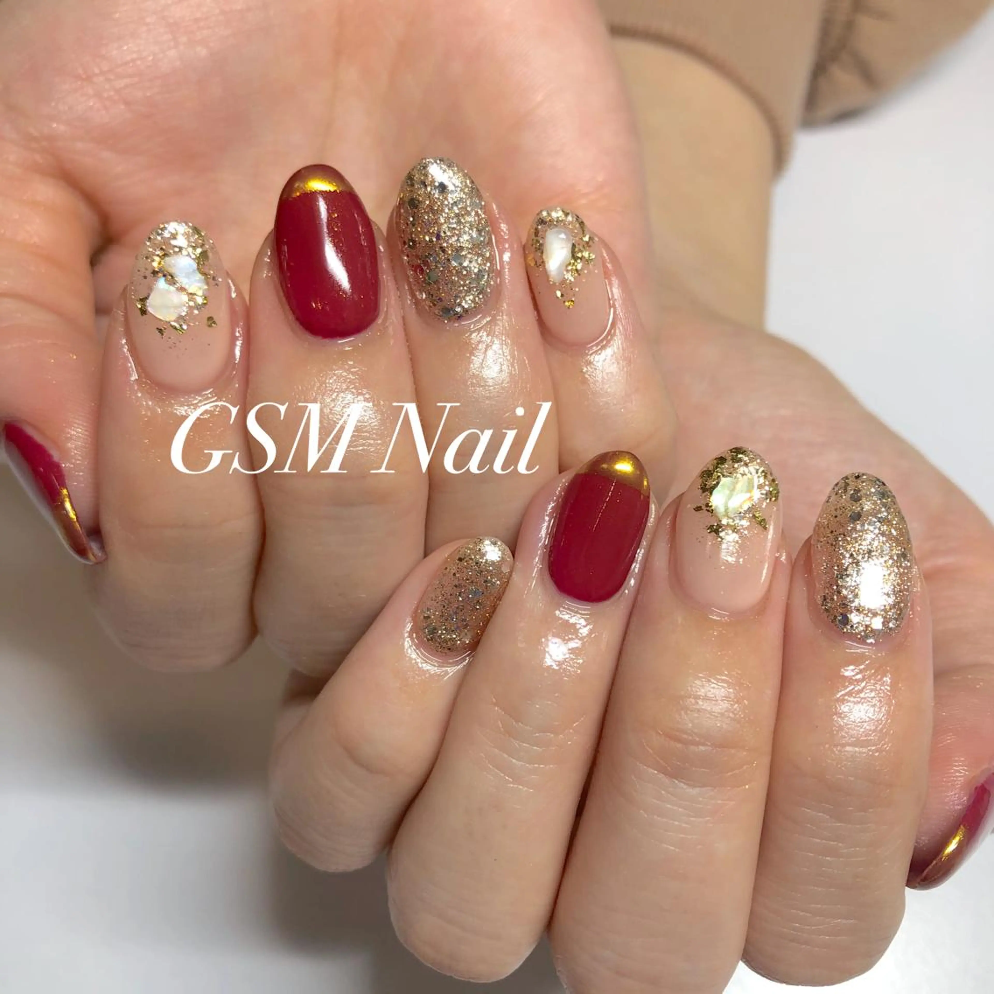 ネイル ハンドネイル nail salon GSMのネイルデザイン