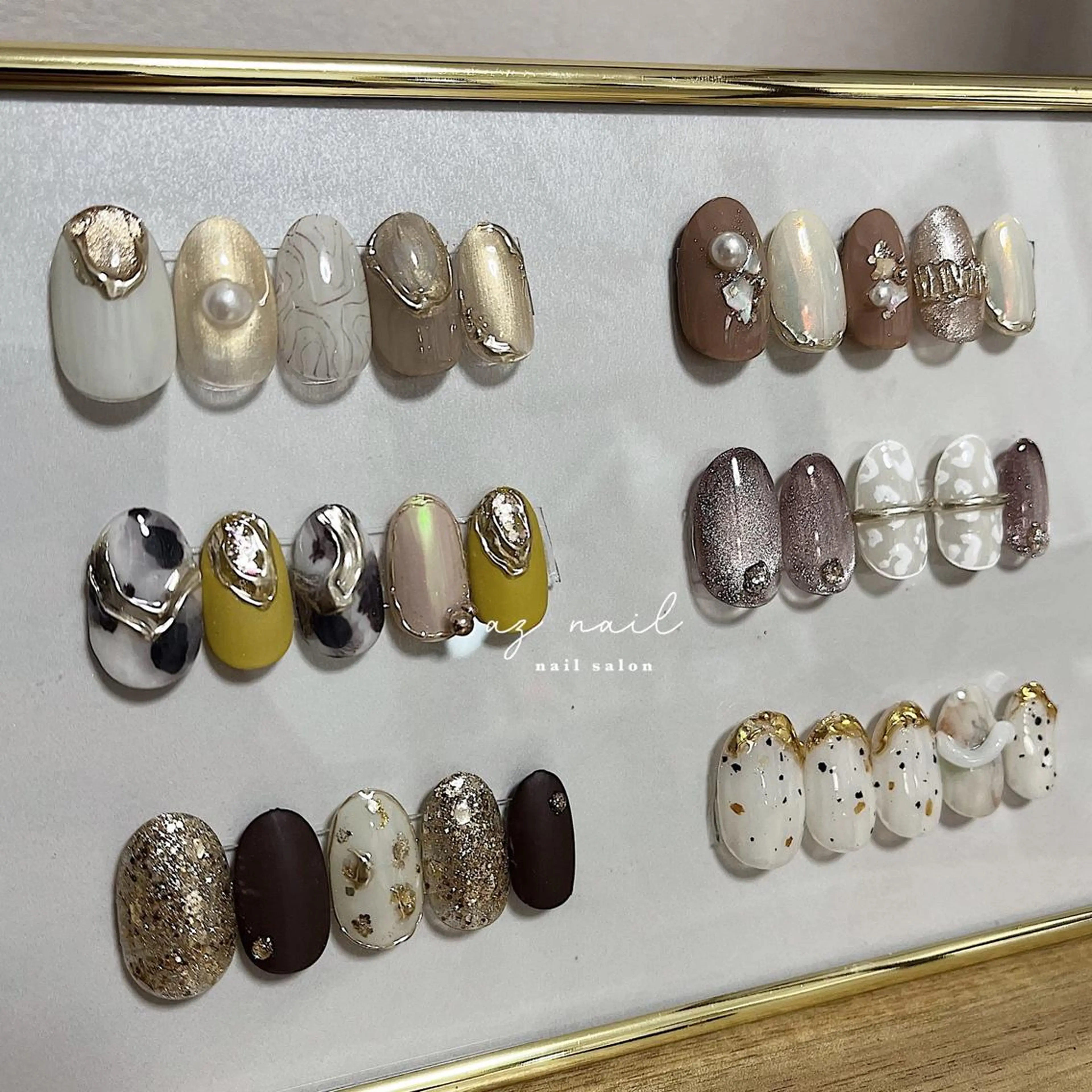 ネイル 井上 梓のネイルデザイン