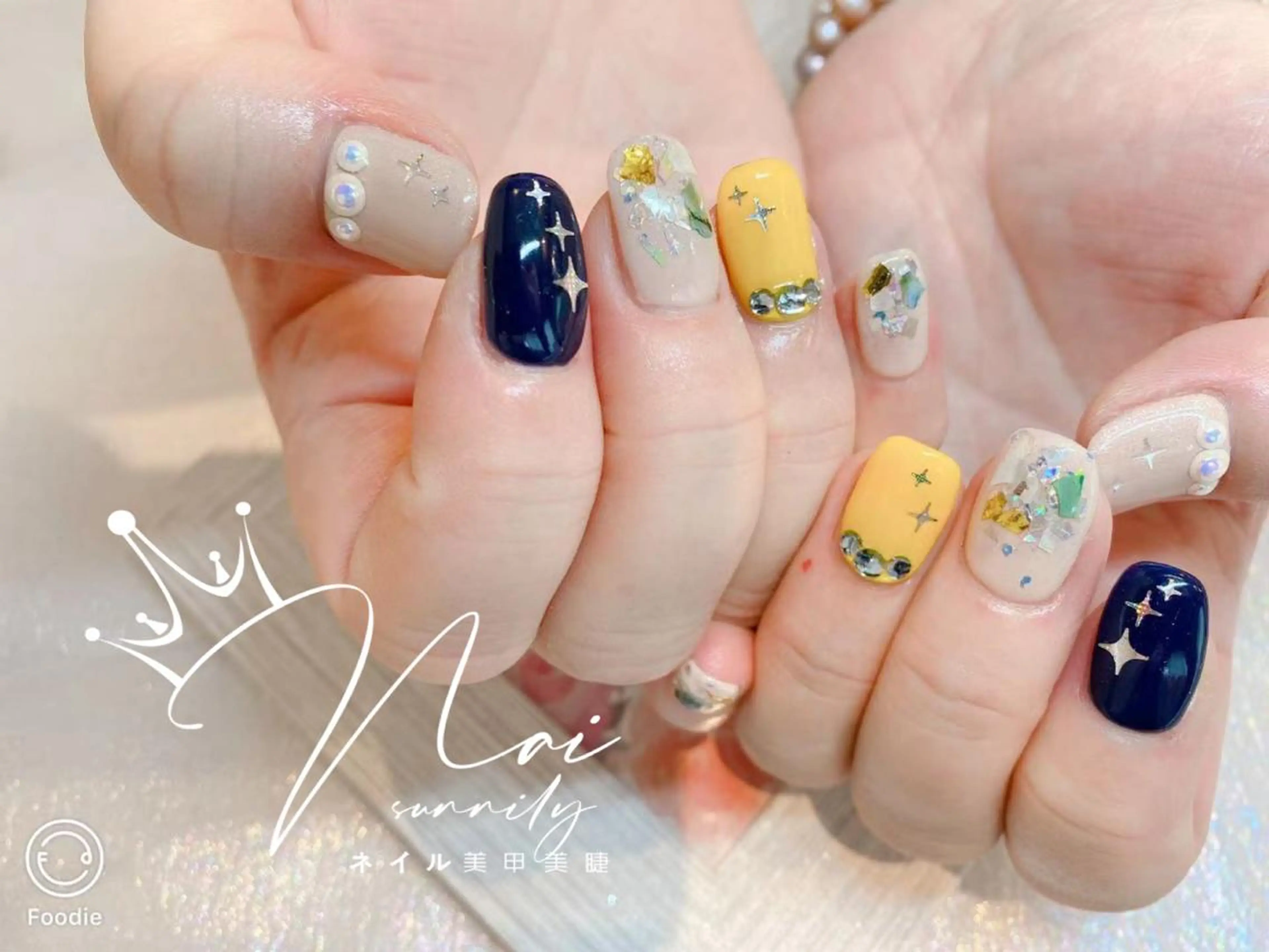 ネイル 長さだし専門店 M2　rikaのネイルデザイン