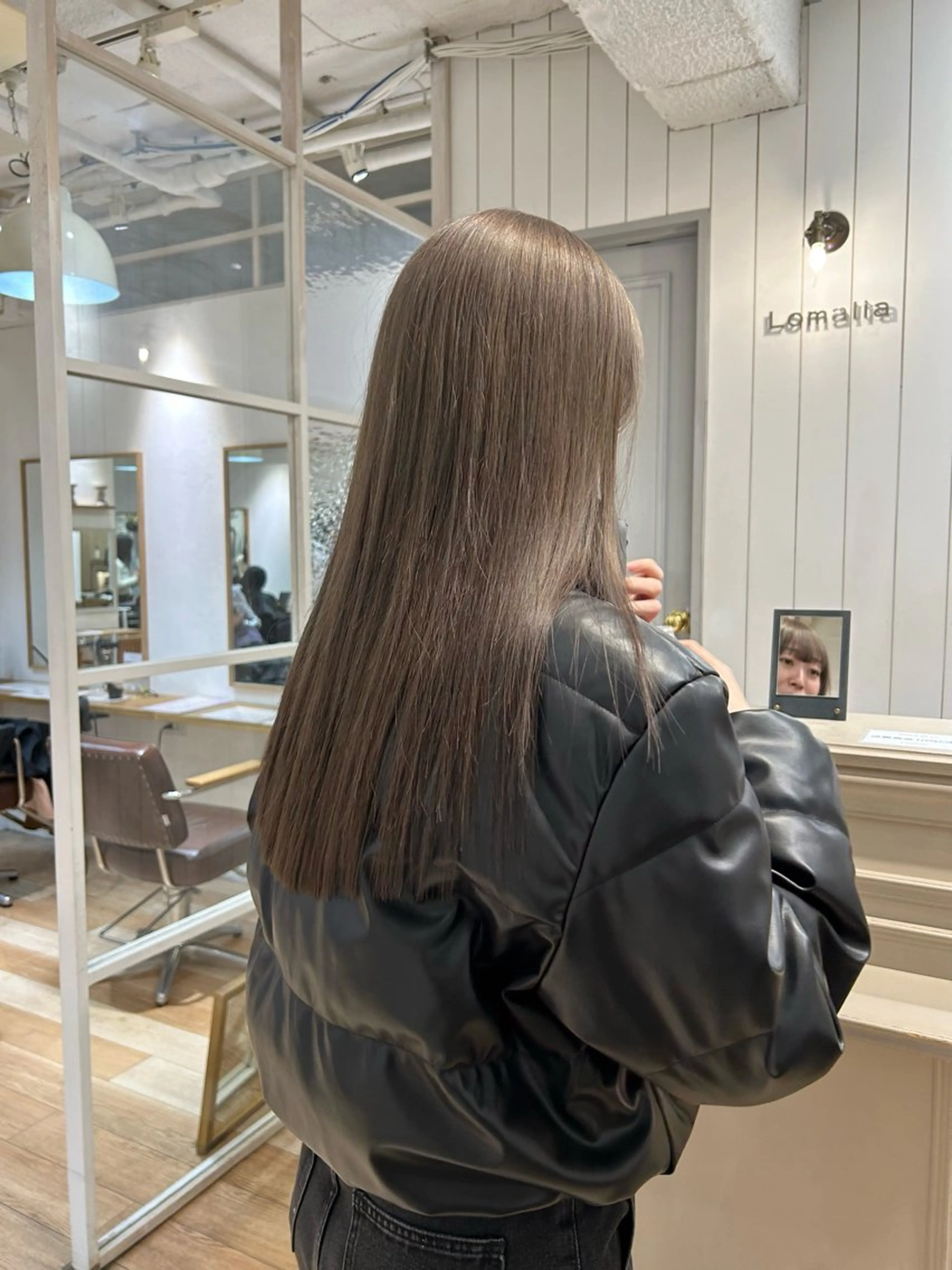 ロング カラー ヘアカラー トリートメント じゅわっと暖色カラー 🍊Moemiのヘアスタイル