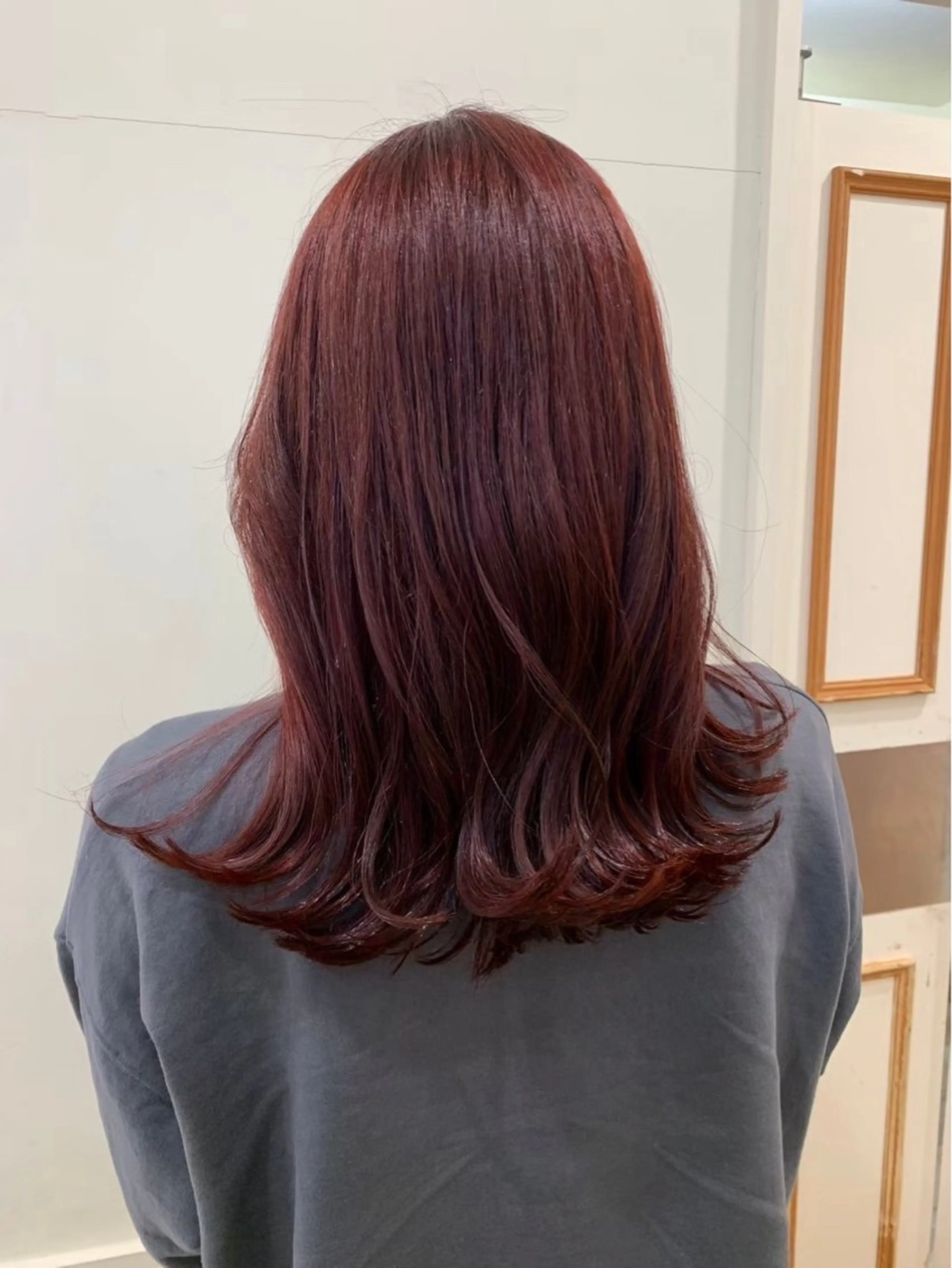 ロング 韓国ヘア ‎⟡.·KANA🐥のヘアスタイル