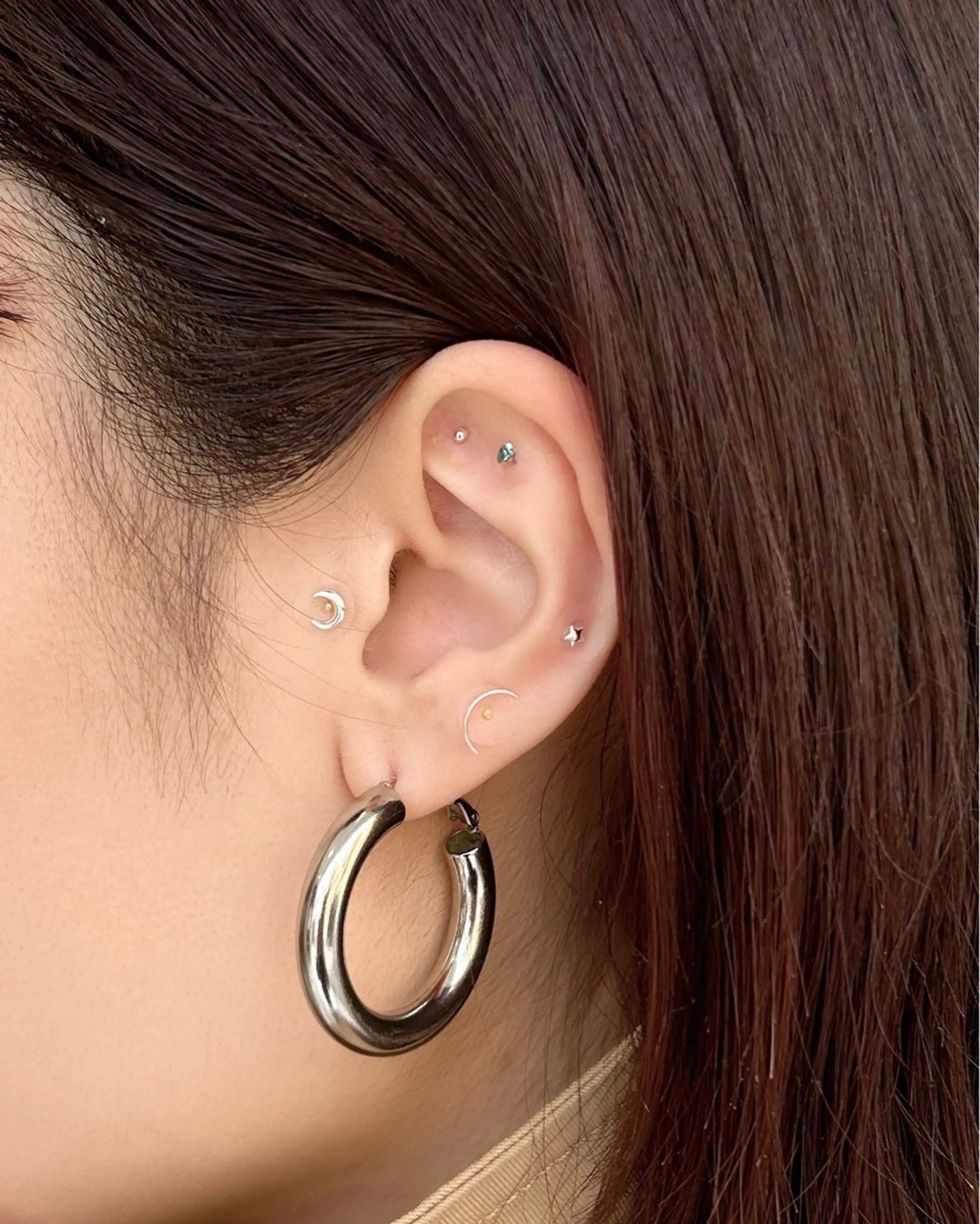 👂🏻耳ツボジュエリー💎10粒コースの写真