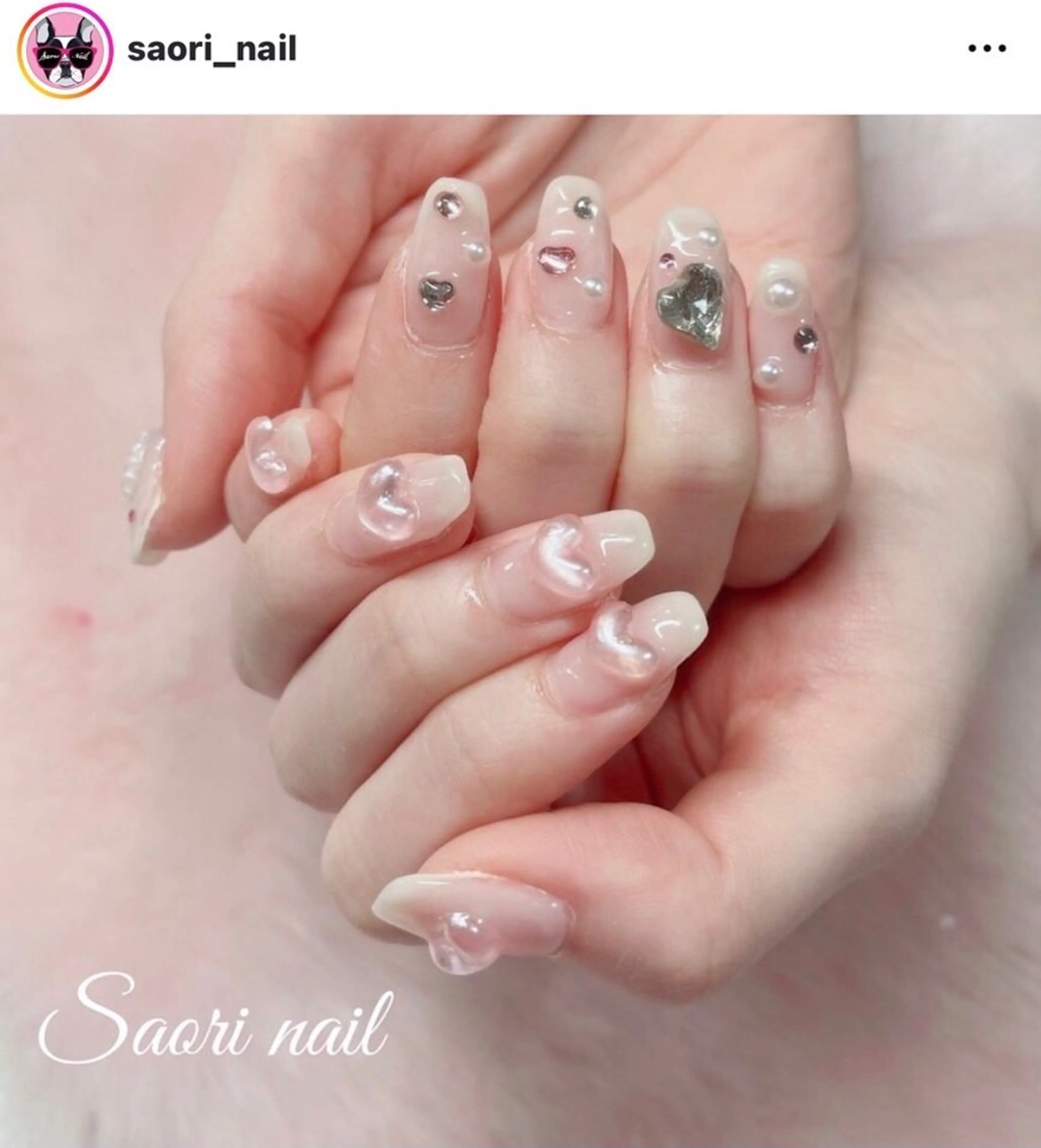 ネイル 長さだし特化サロン SAORINAILのネイルデザイン