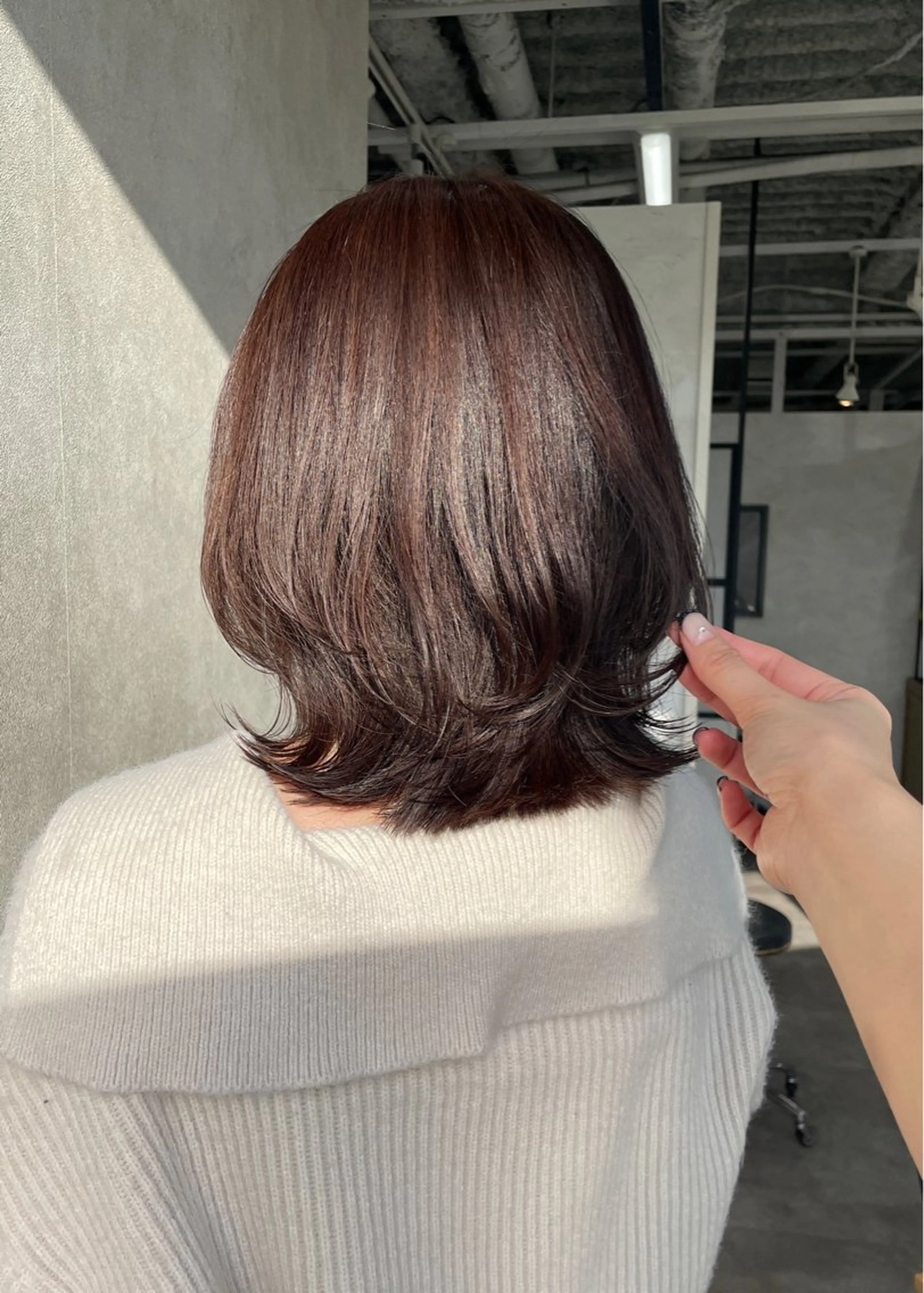 カラー ブラウンカラー ココアブラウン maria soa/艶髪ヘアのヘアスタイル