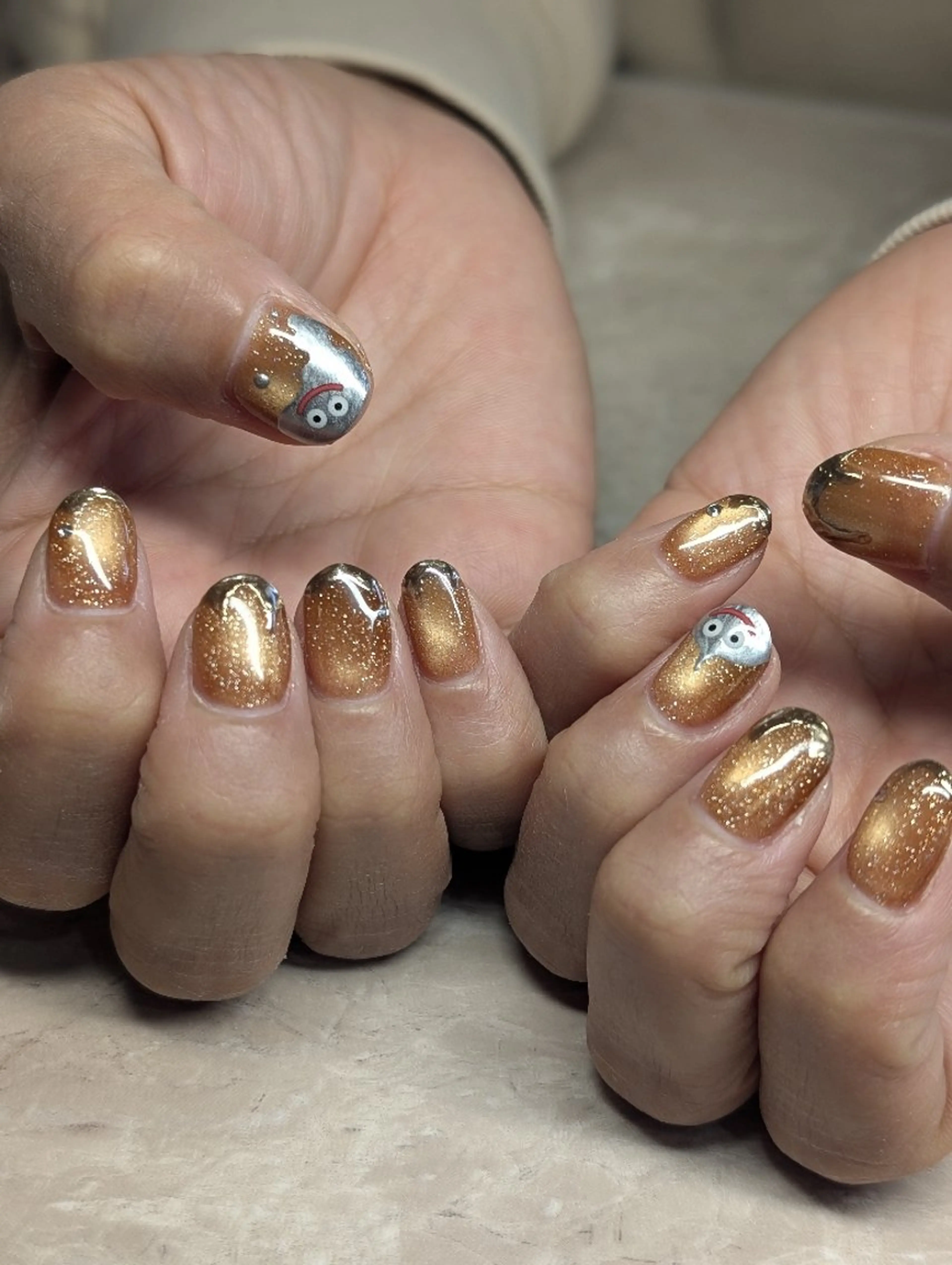 ネイル マグネットネイル 8andyu nail♡のネイルデザイン